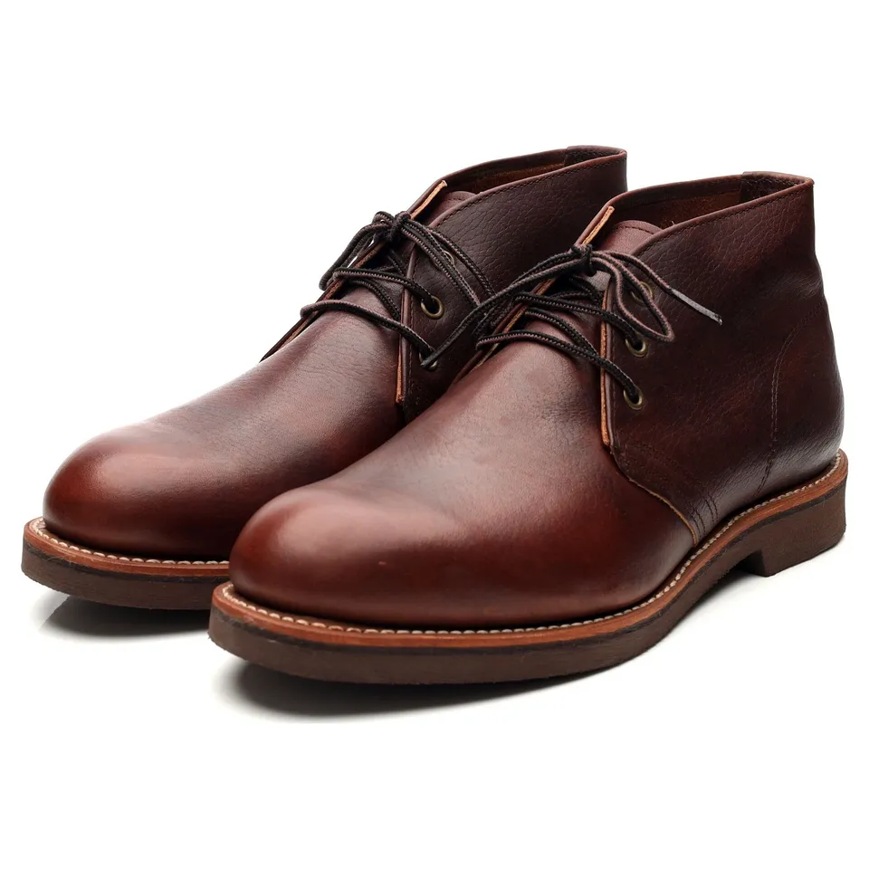 Red Wing 9215 bottines chukka cuir marron UK 9