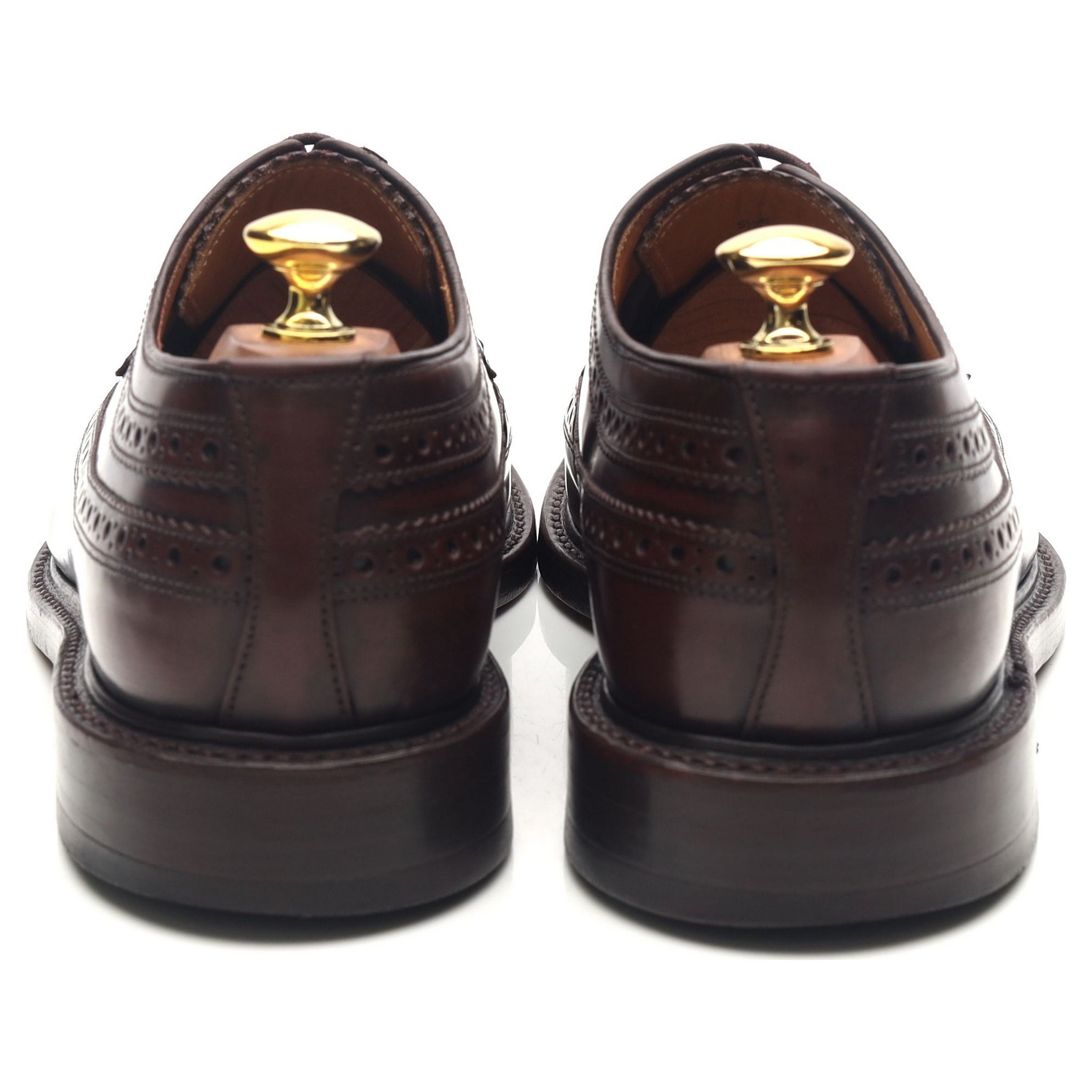 Loake Royal Brogue derby cuir bordeaux 8 poli