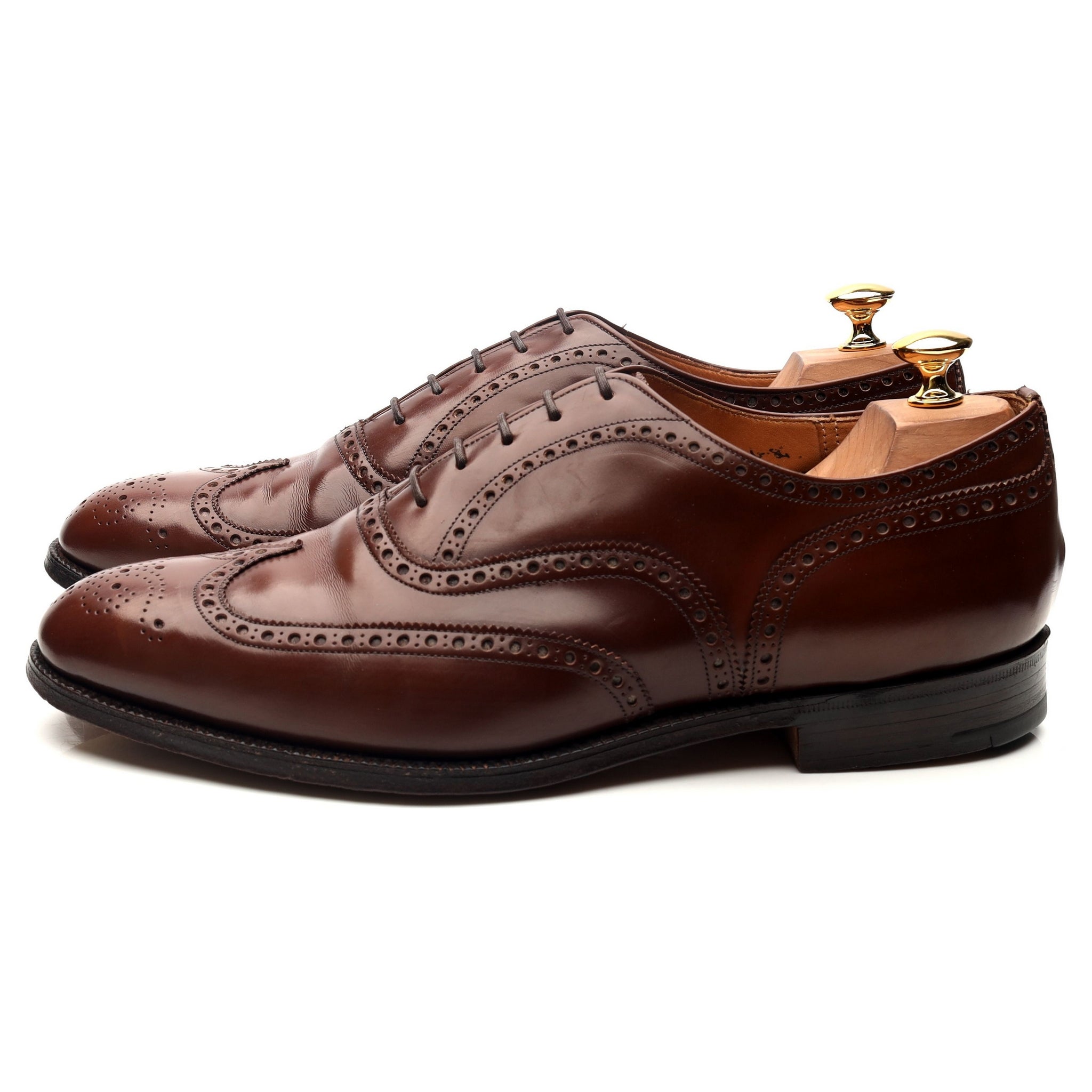 Church's Hickstead brogues cuir marron pointure 10 semelle cuir