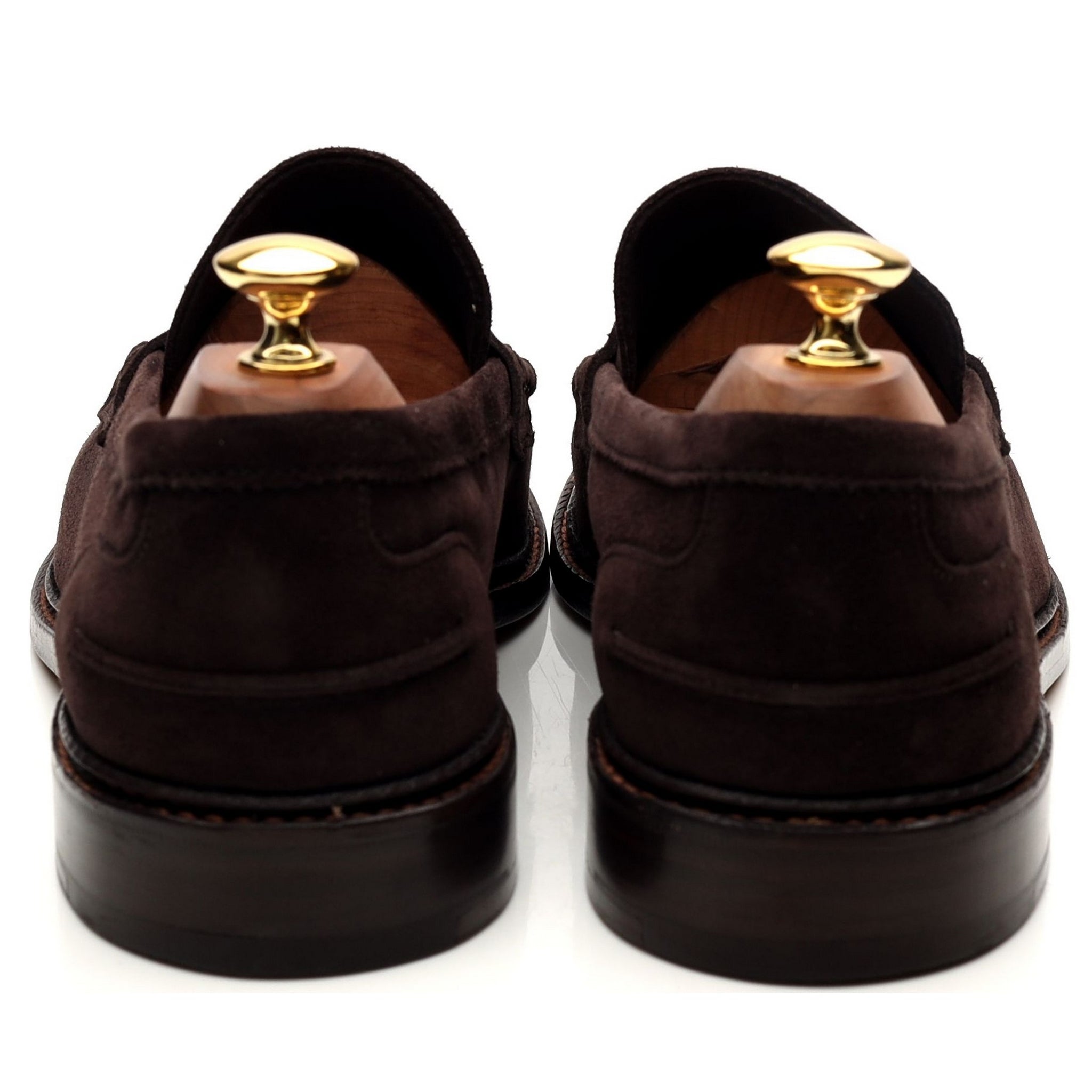 Tricker's Adam mocassin suède marron 9 penny