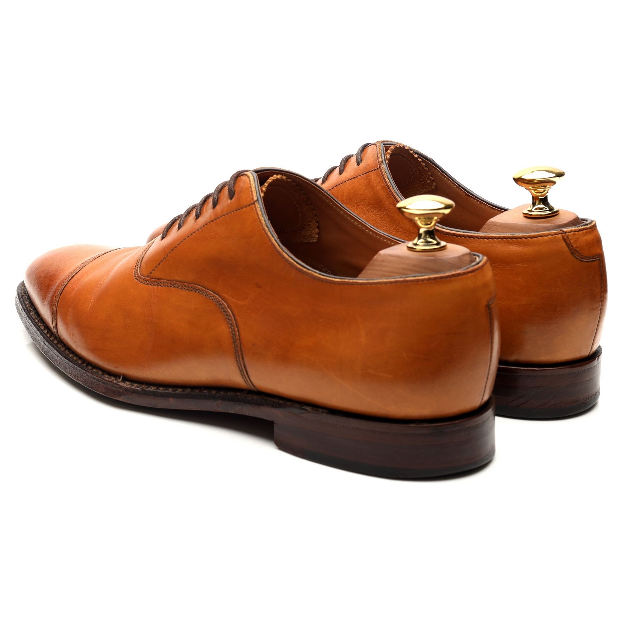 Loake 1880 Aldwych richelieu cuir tabac UK 6.5
