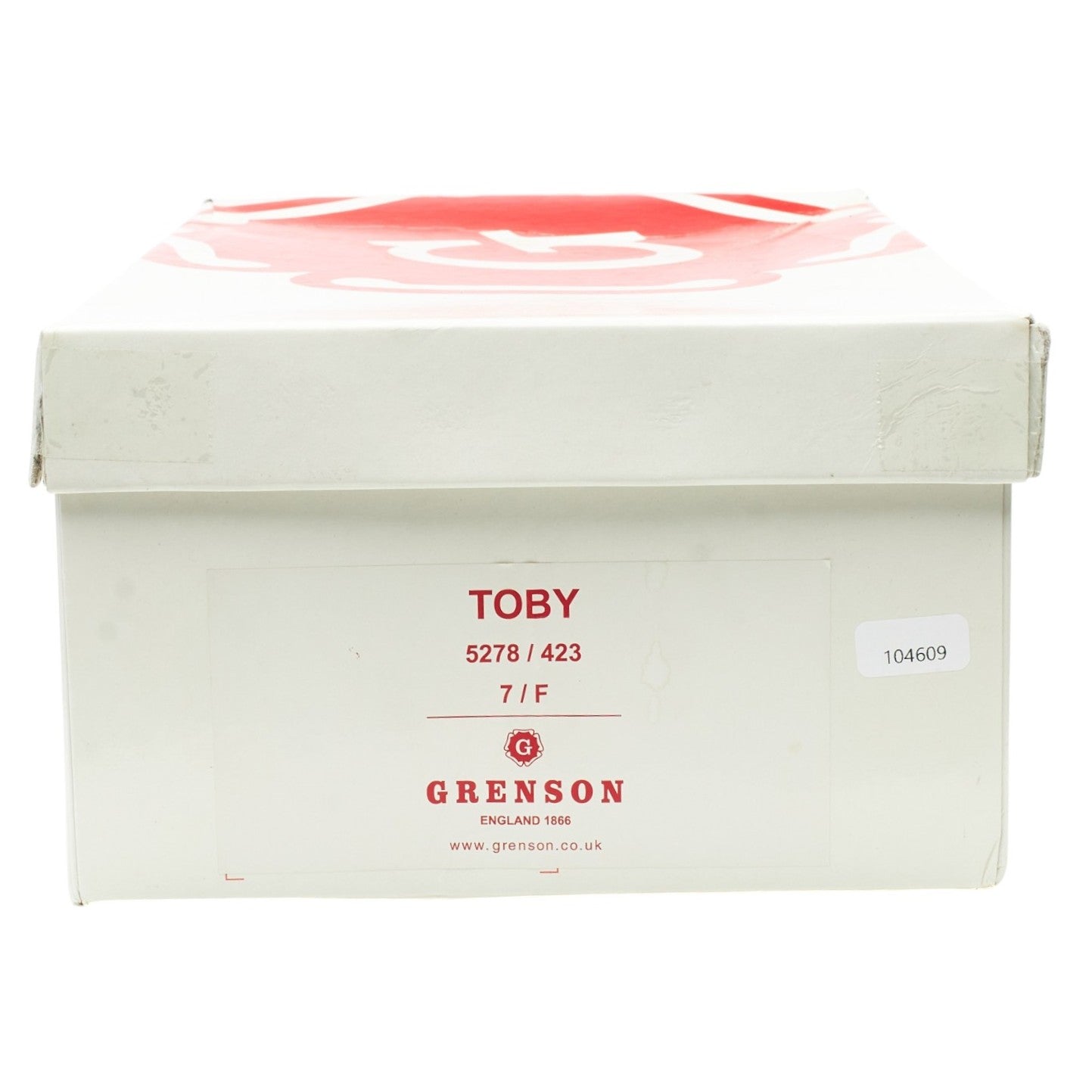 Grenson Toby derby cuir grainé marron 7 F
