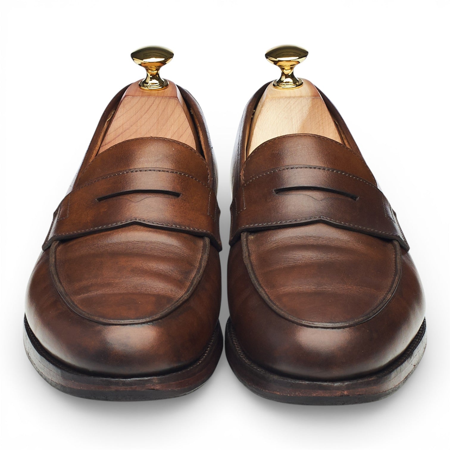 Crockett & Jones Grantham 2 mocassins cuir marron pointure UK 7