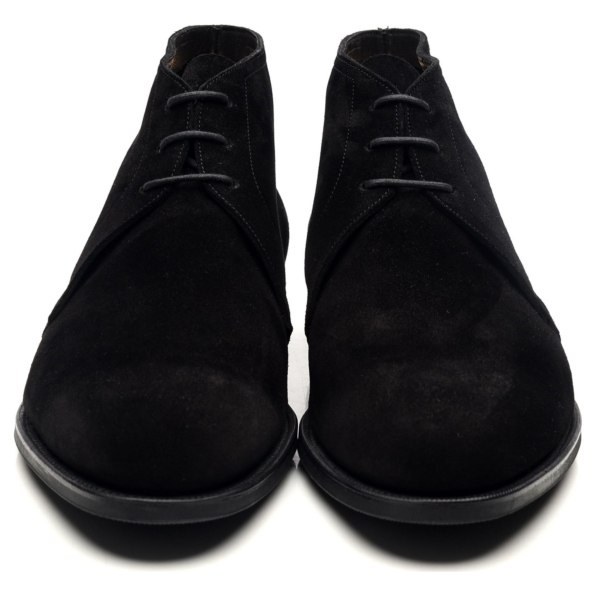 Edward Green Shanklin boots daim noir UK 9