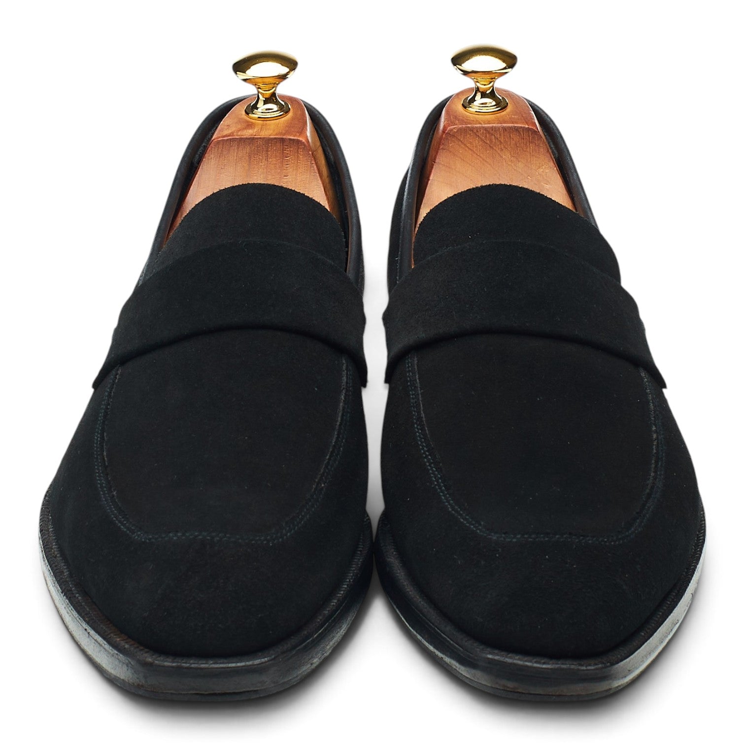 Richard James Walton mocassins suède noir 9,5 UK