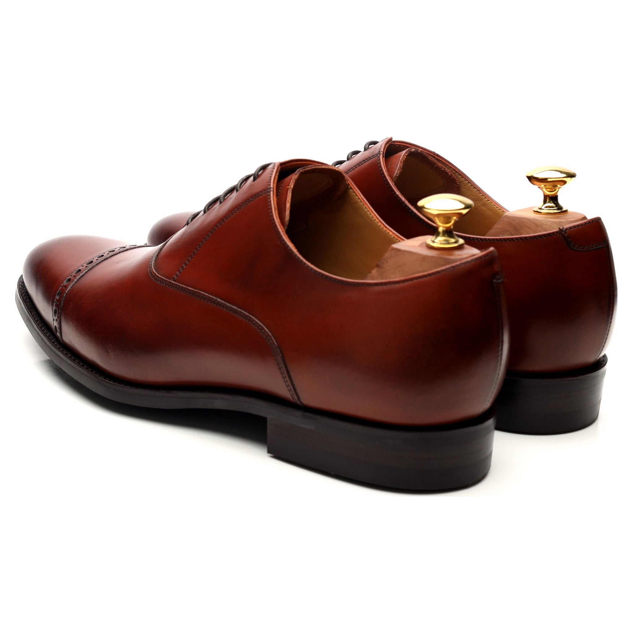 Barker Burford oxford cuir marron UK 9