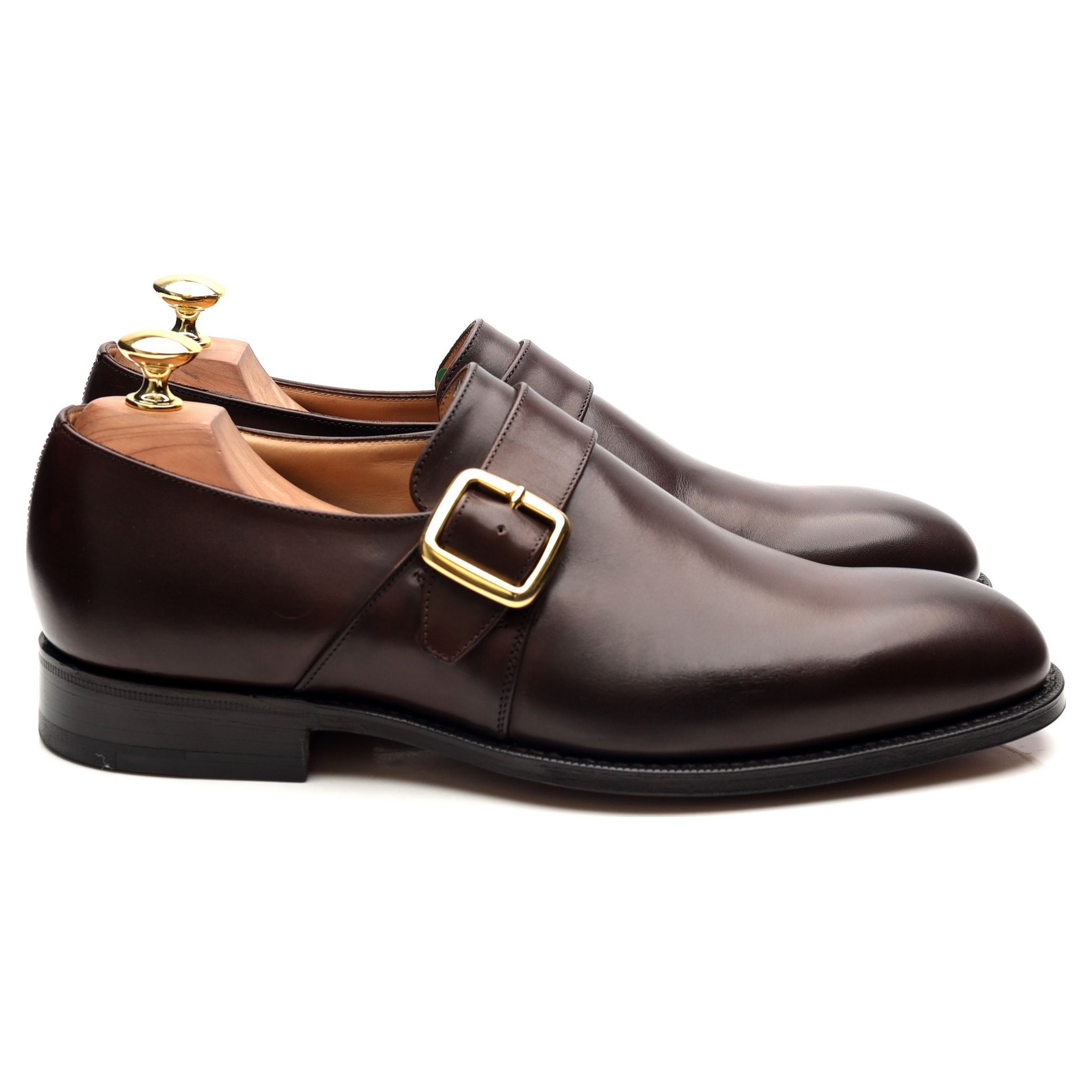Church's Westbury monk cuir marron foncé UK 8