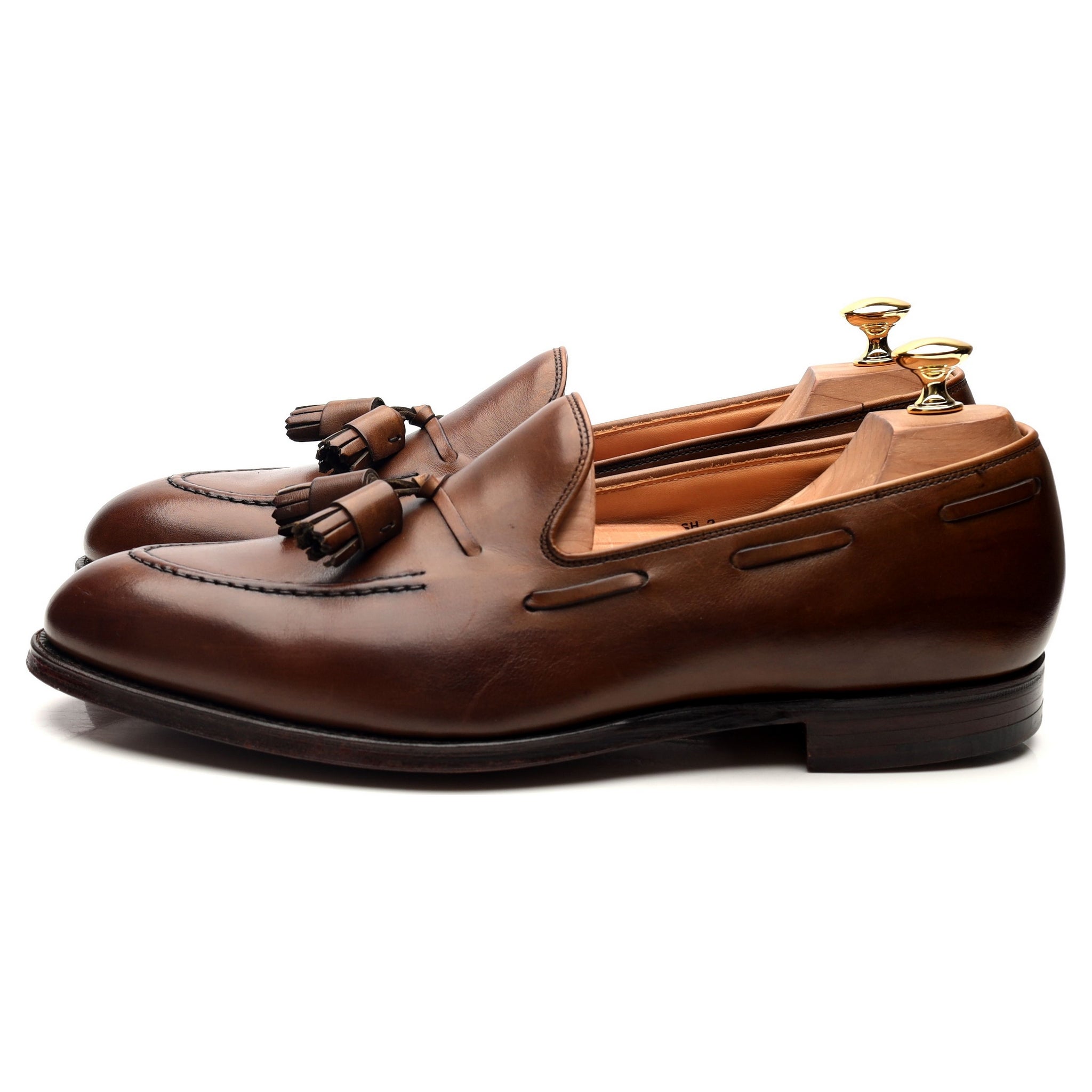 Crockett & Jones Cavendish 2 mocassin cuir marron 9.5 glands