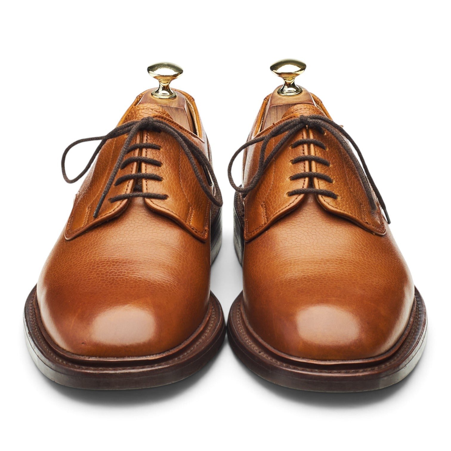 Loake 1880 Stamford derby grain marron UK 7.5