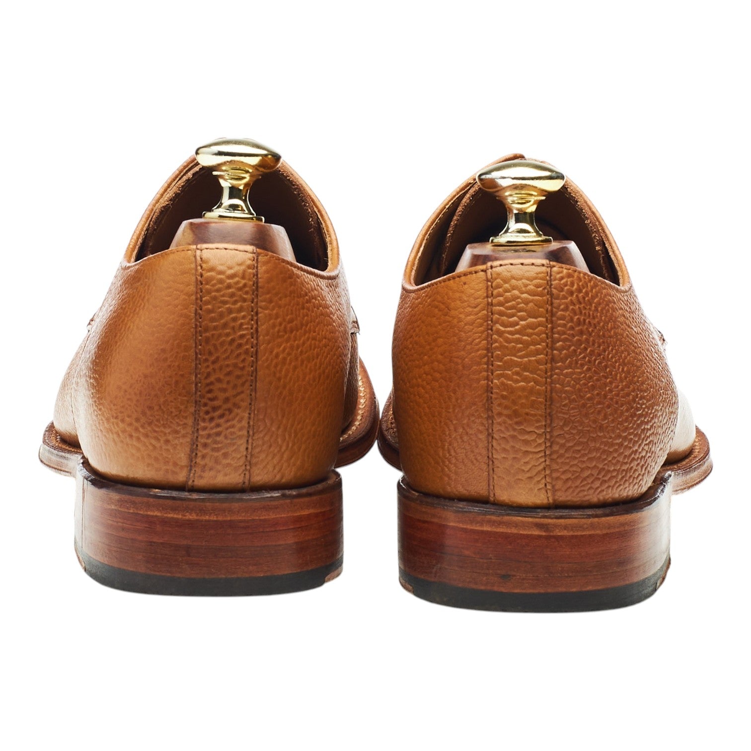 Grenson Toby derby cuir grainé marron 7 F