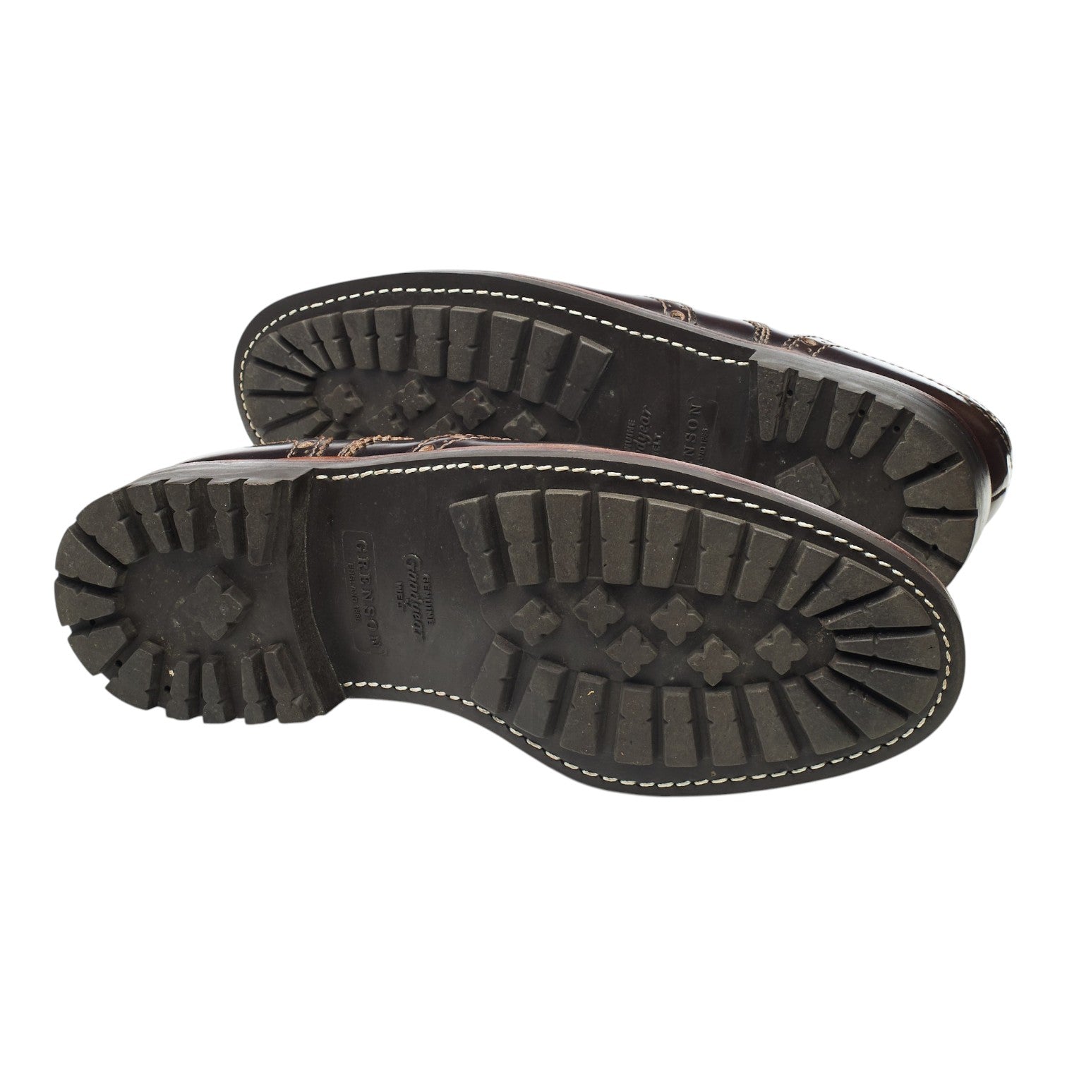 Grenson Archie derbies cuir marron pointure UK 9,5