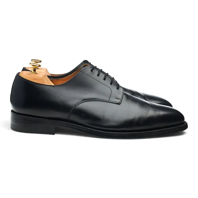 Tricker's Marlow derby cuir noir pointure UK 13
