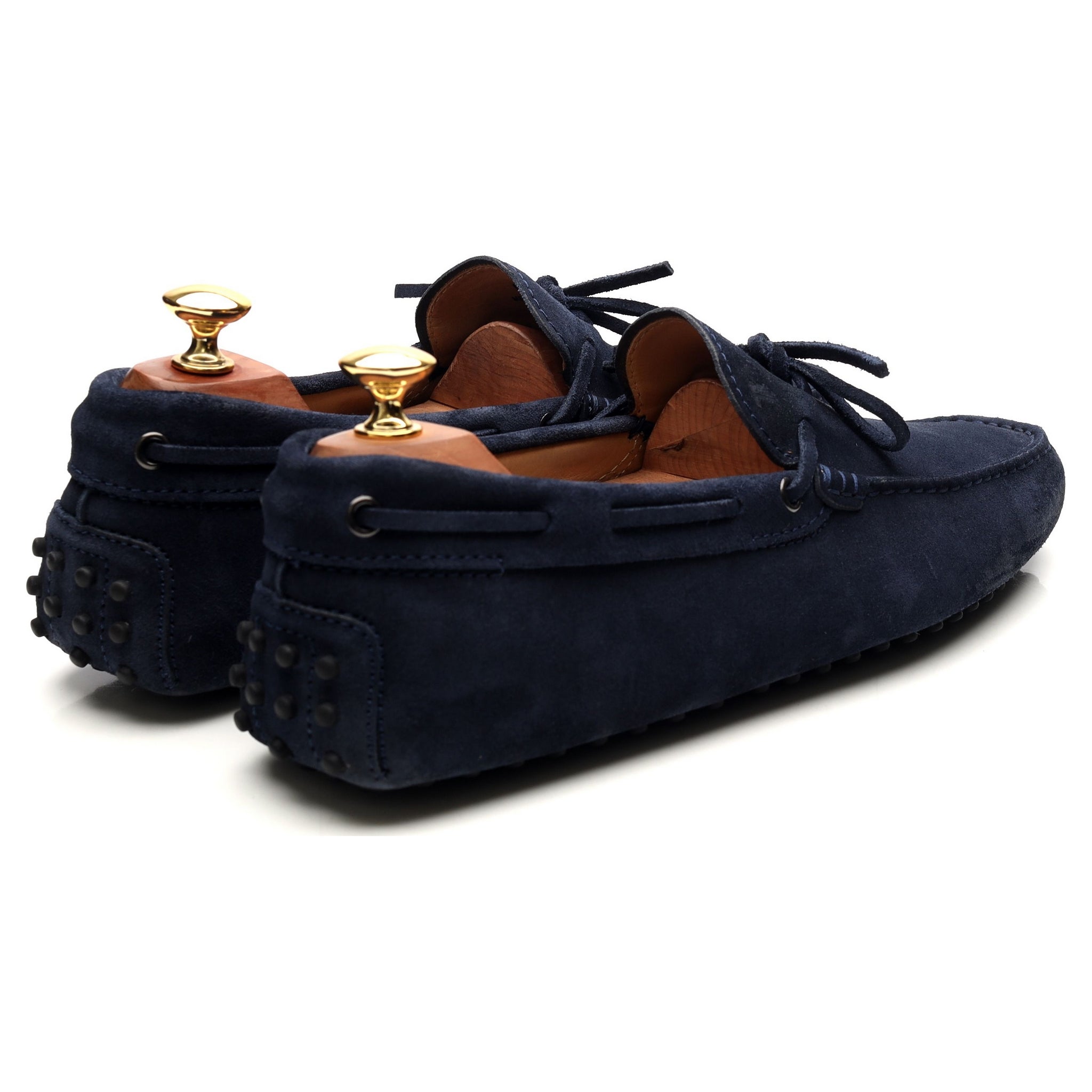 Tod's Gommino mocassins daim bleu UK 9