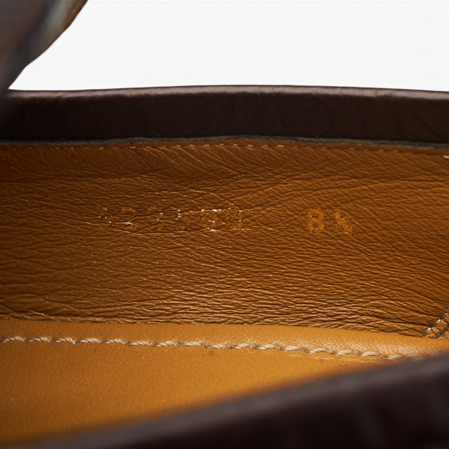 Gucci mocassins cuir à mors marron UK 8.5