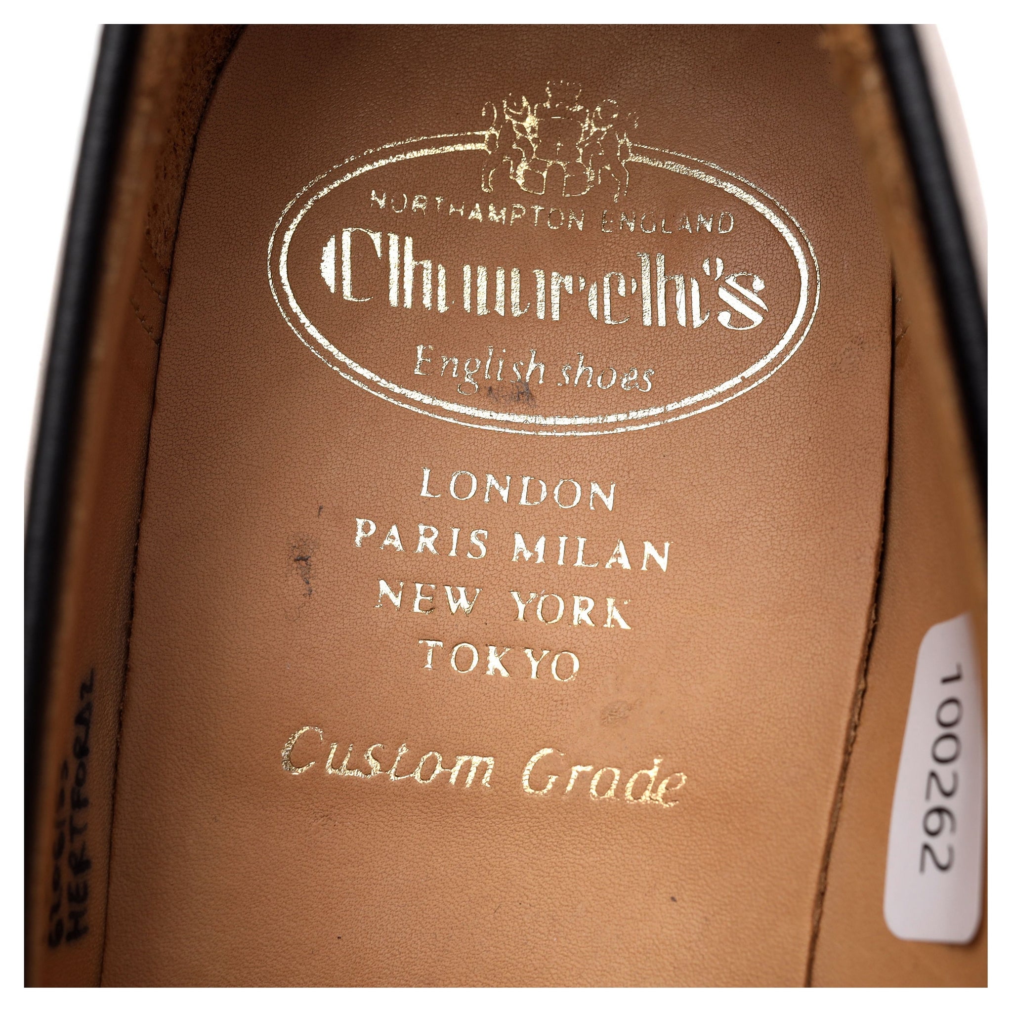 Church's Hertford 2 mocassins cuir camel UK 7 veau