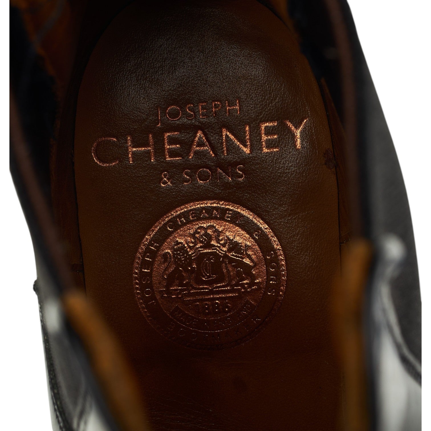 Cheaney Clara boots chelsea cuir noir UK 6.5 femme