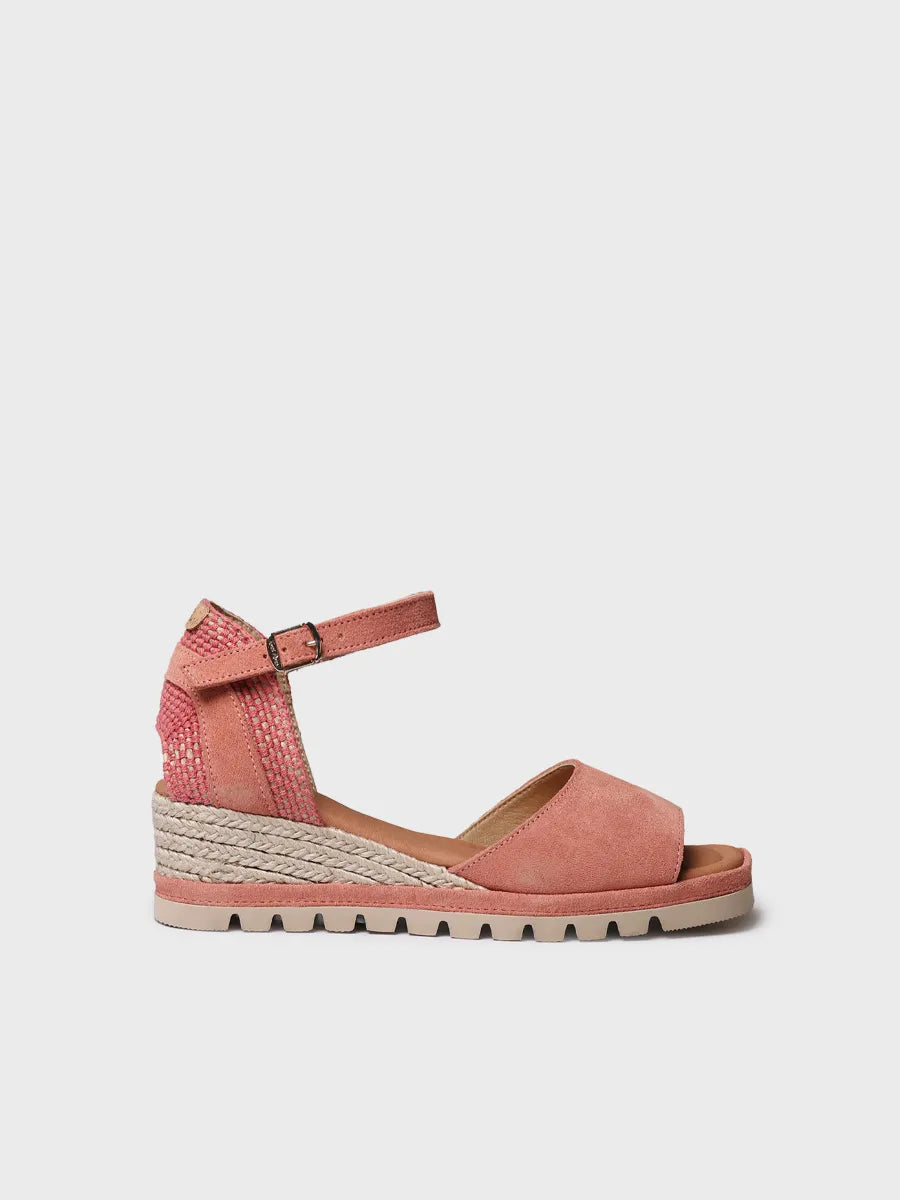 Toni Pons Brisa espadrilles compensées cuir bout ouvert talon 5 cm