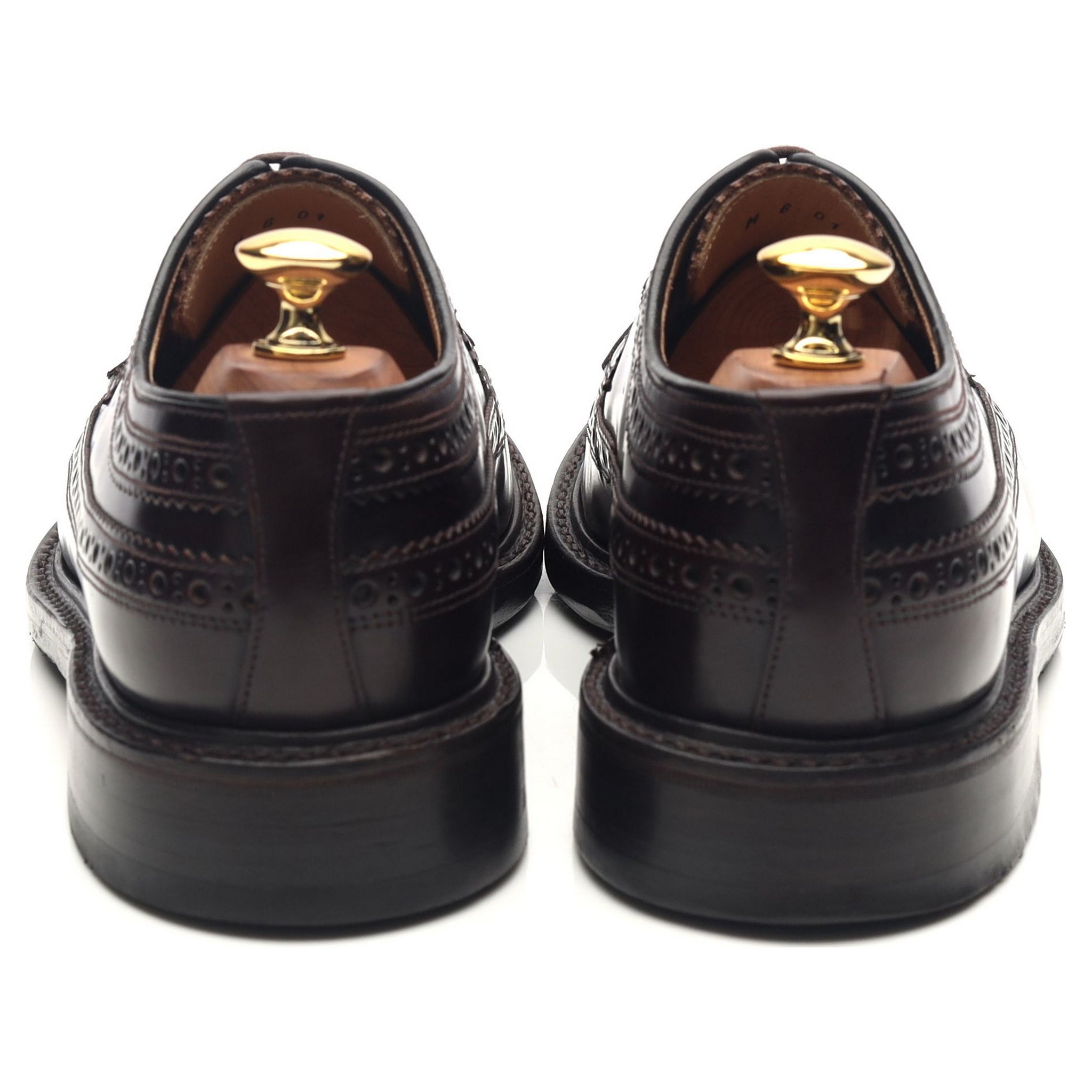 Loake Royal Brogue derbies cuir bordeaux 6 UK