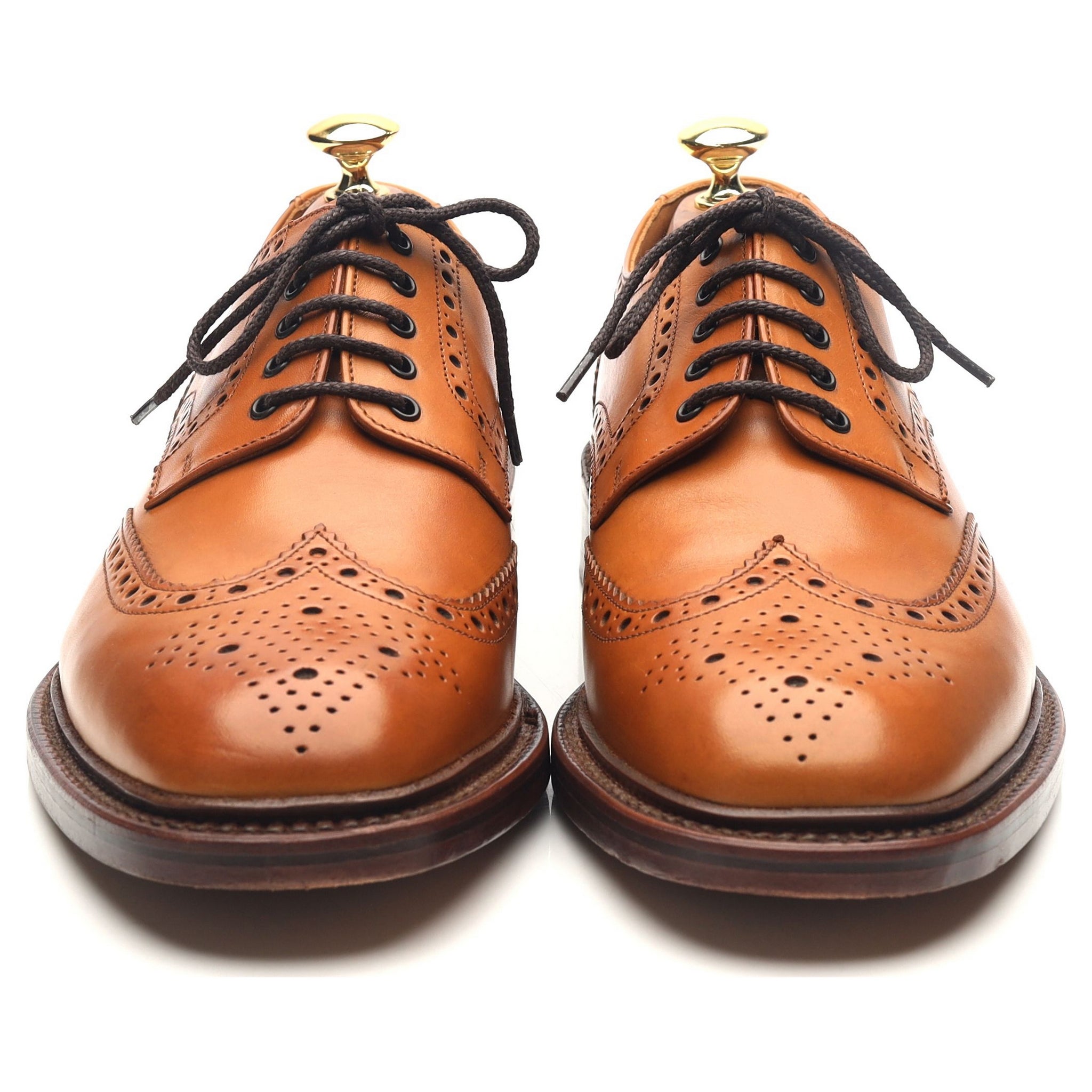 Loake 1880 Chester 2 derby cuir marron UK 8