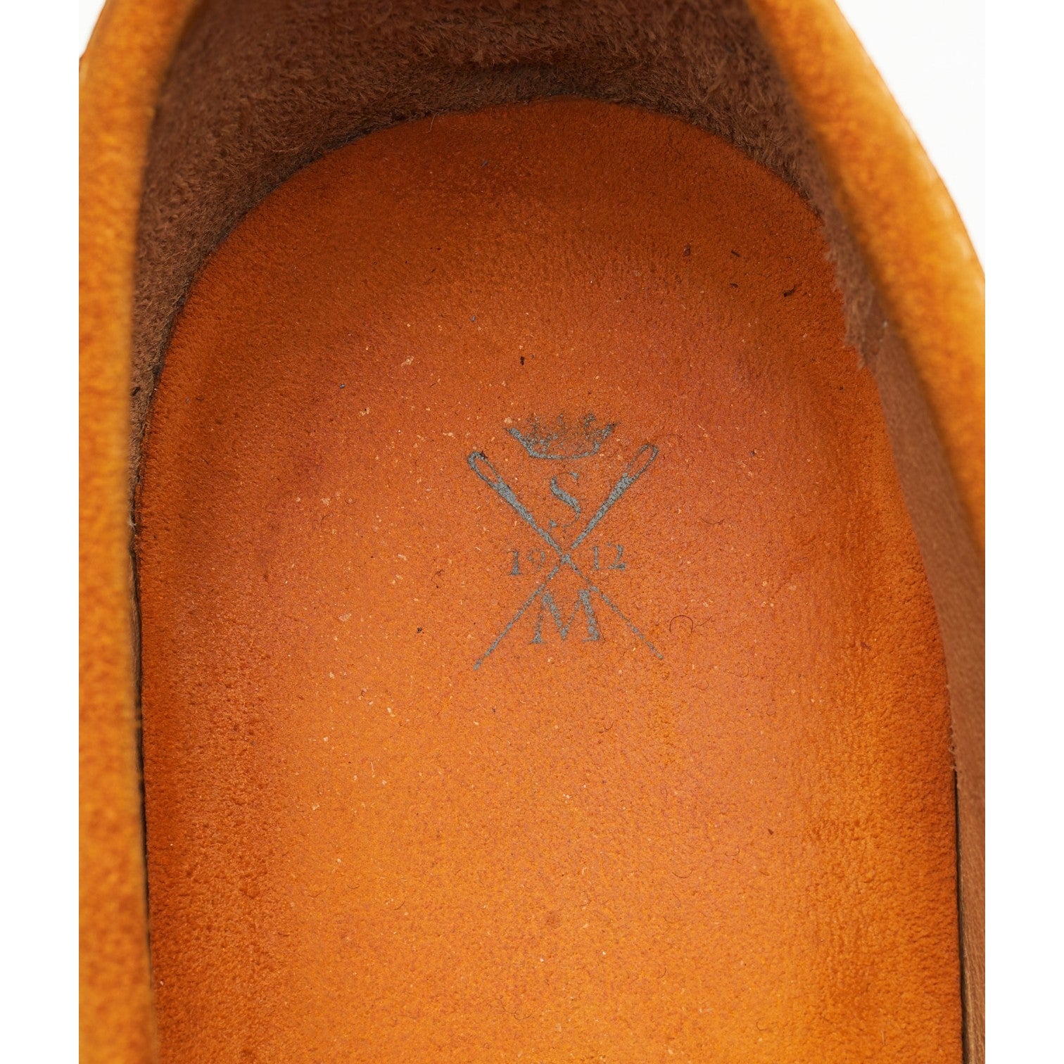 Sutor Mantellassi mocassins daim orange 44