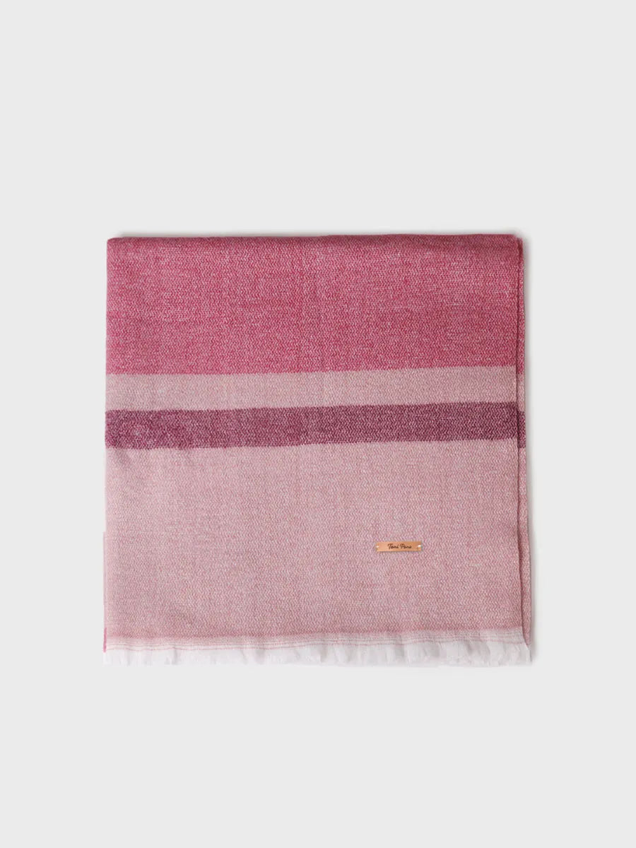 Toni Pons Amber foulard effet cachemire bleu