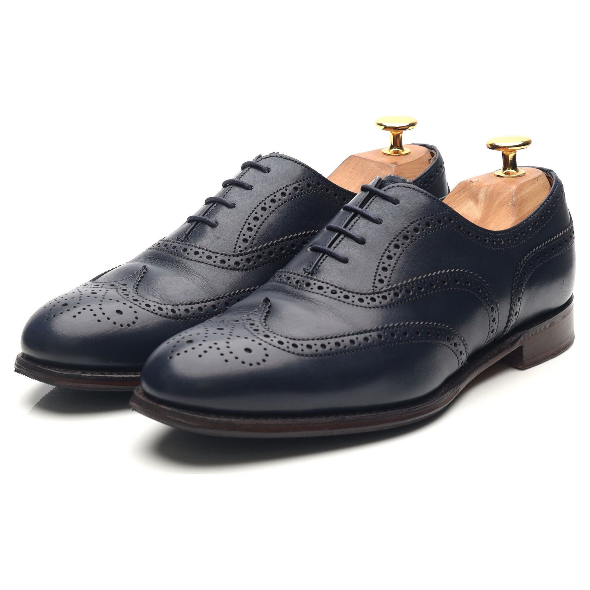 Cheaney Maisie derbies cuir bleu 5 UK femme