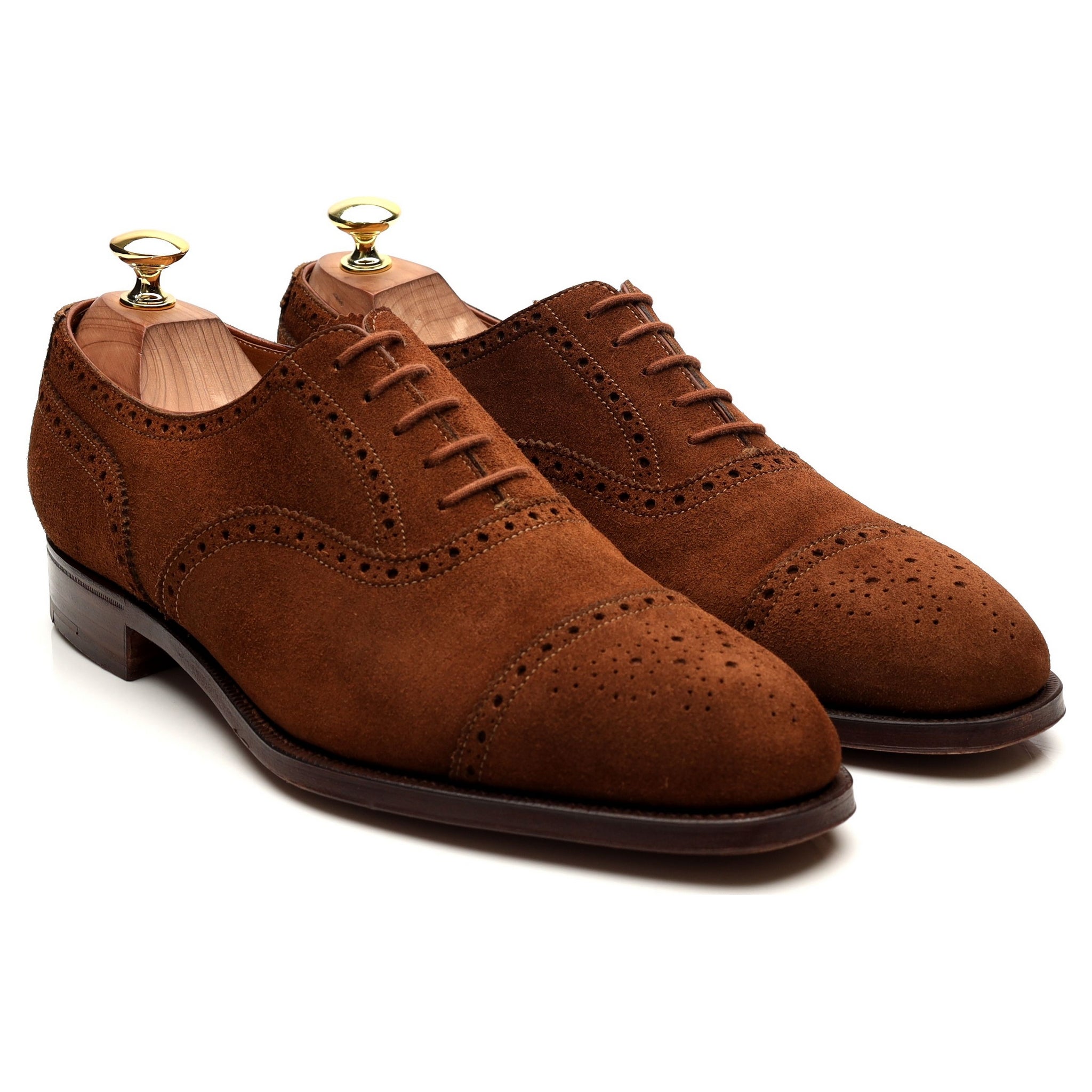 Crockett & Jones Westminster oxford suède tan 8,5