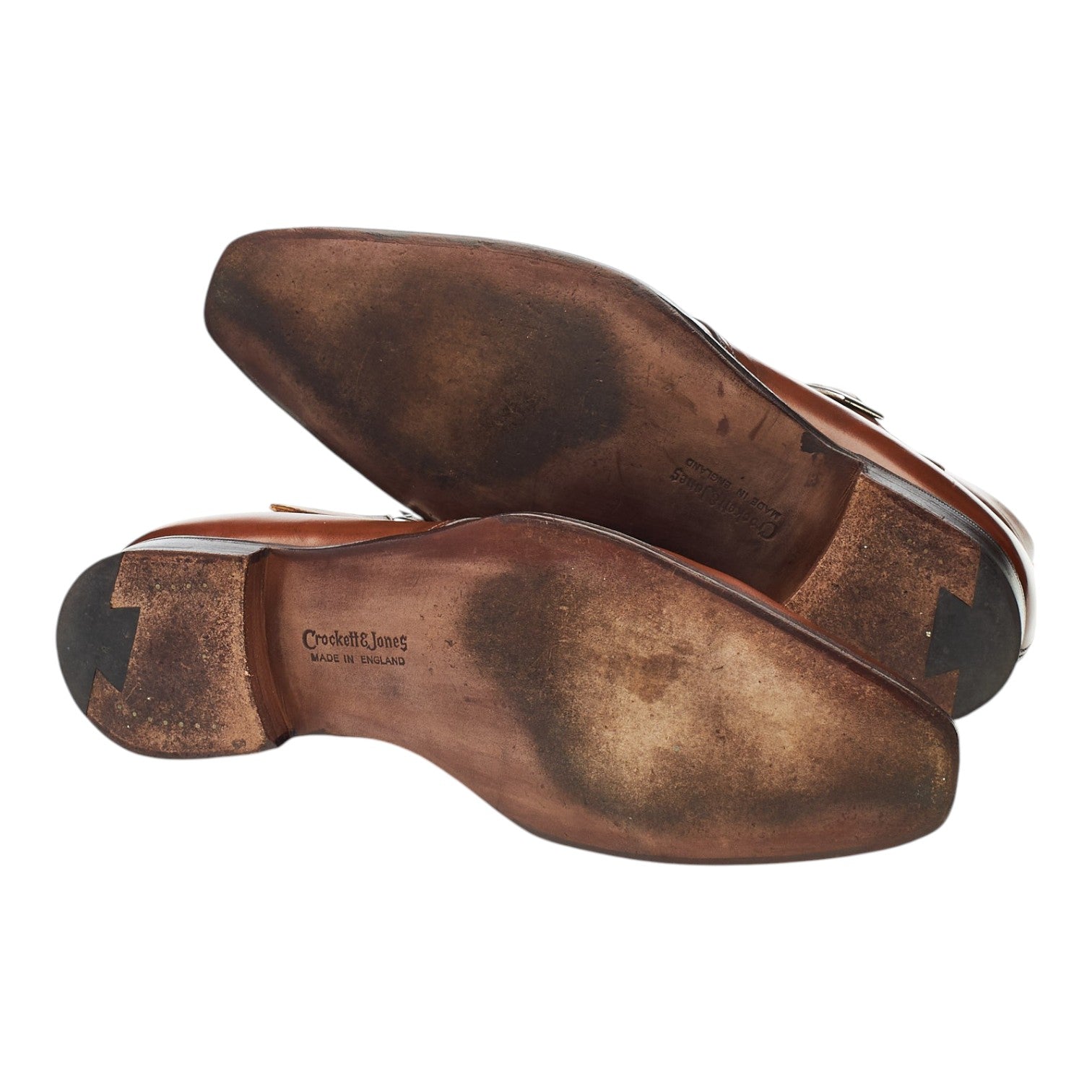 Crockett & Jones Bagshot 2 boots moine cuir marron UK 6.5