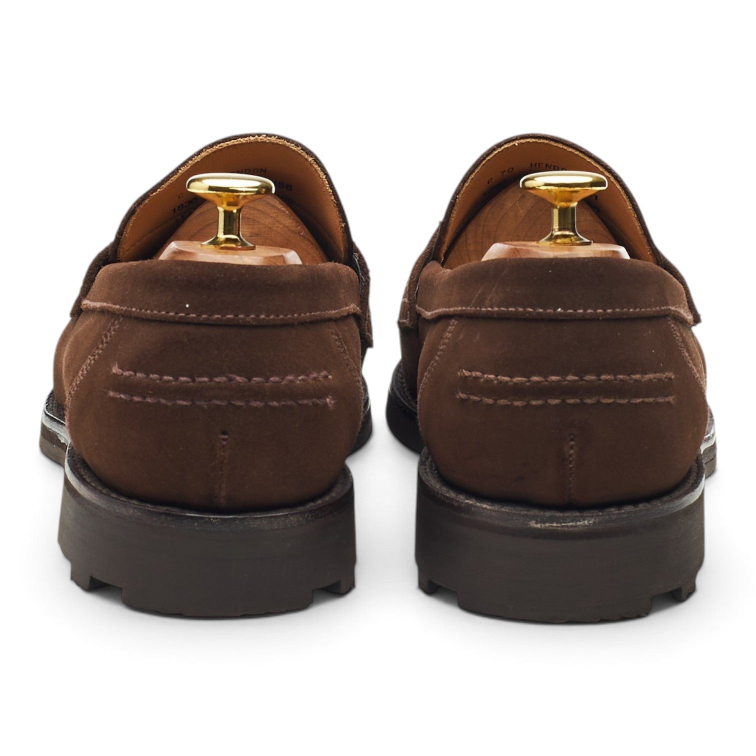 Alfred Sargent Hendon mocassin daim marron UK 8