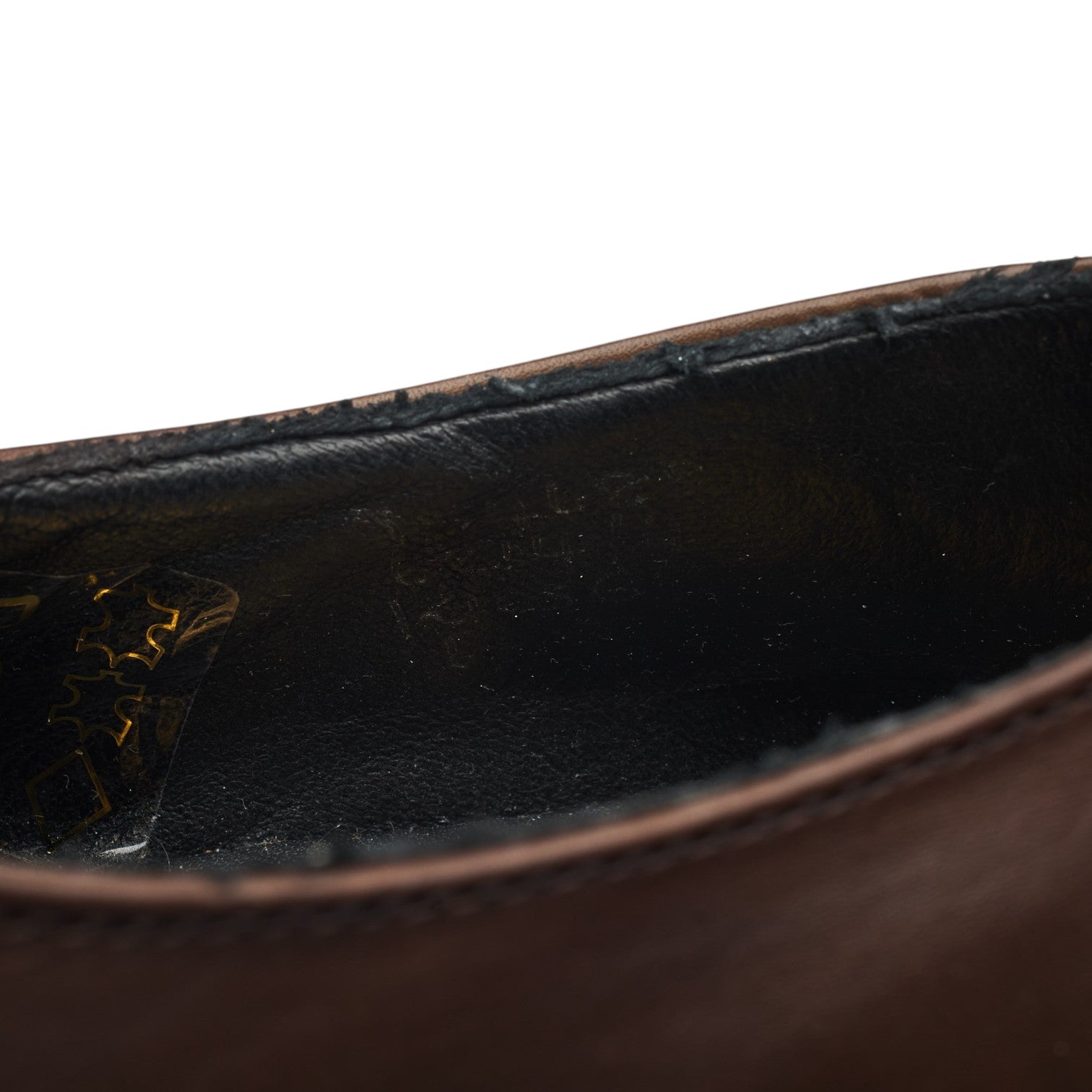 Tricker's Kilsby derby cuir marron foncé UK 6 semelle caoutchouc
