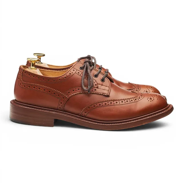 Tricker's Anne derby cuir marron pointure UK 6