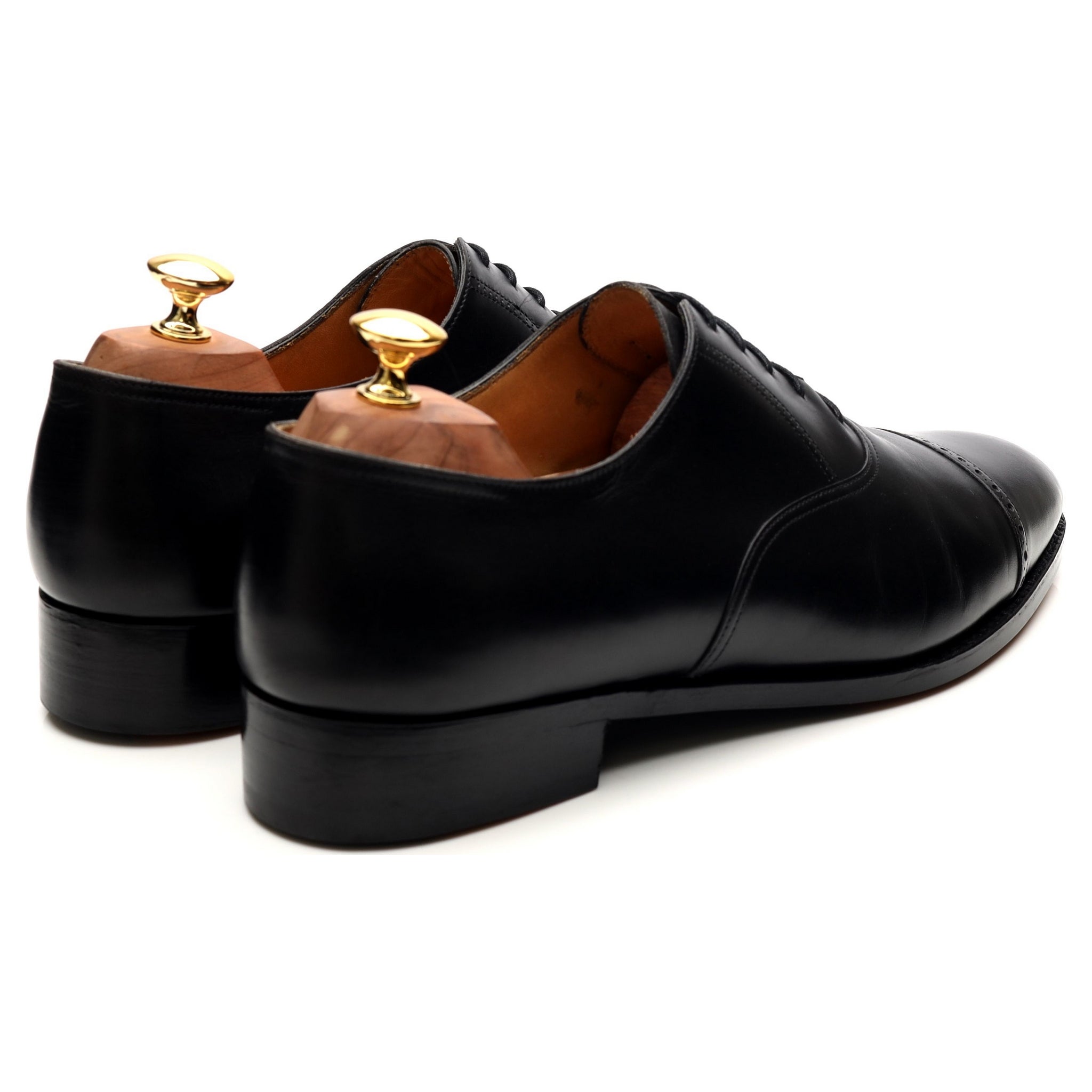 John Lobb Philip richelieu cuir noir UK 10