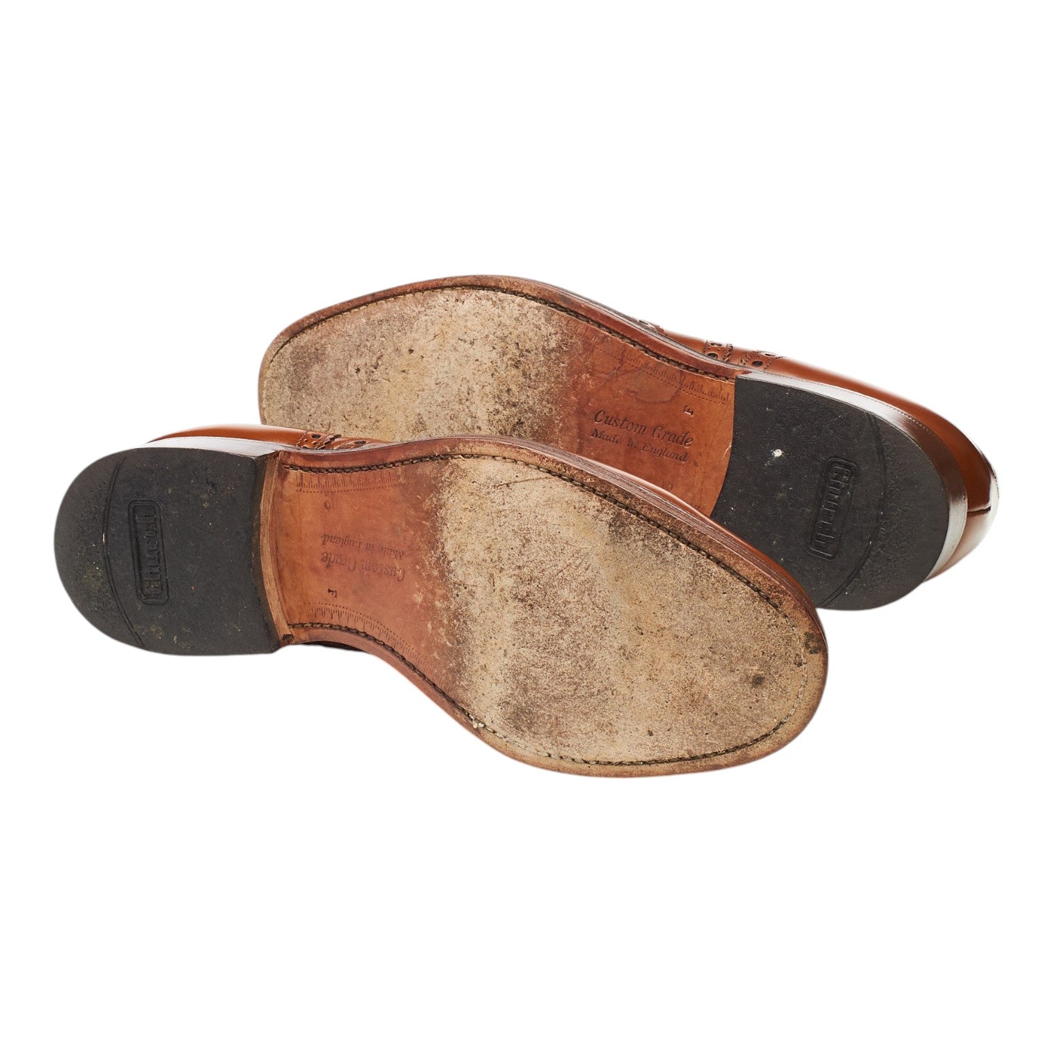 Church's Burwood richelieu brogue cuir tabac UK 7.5 cuir