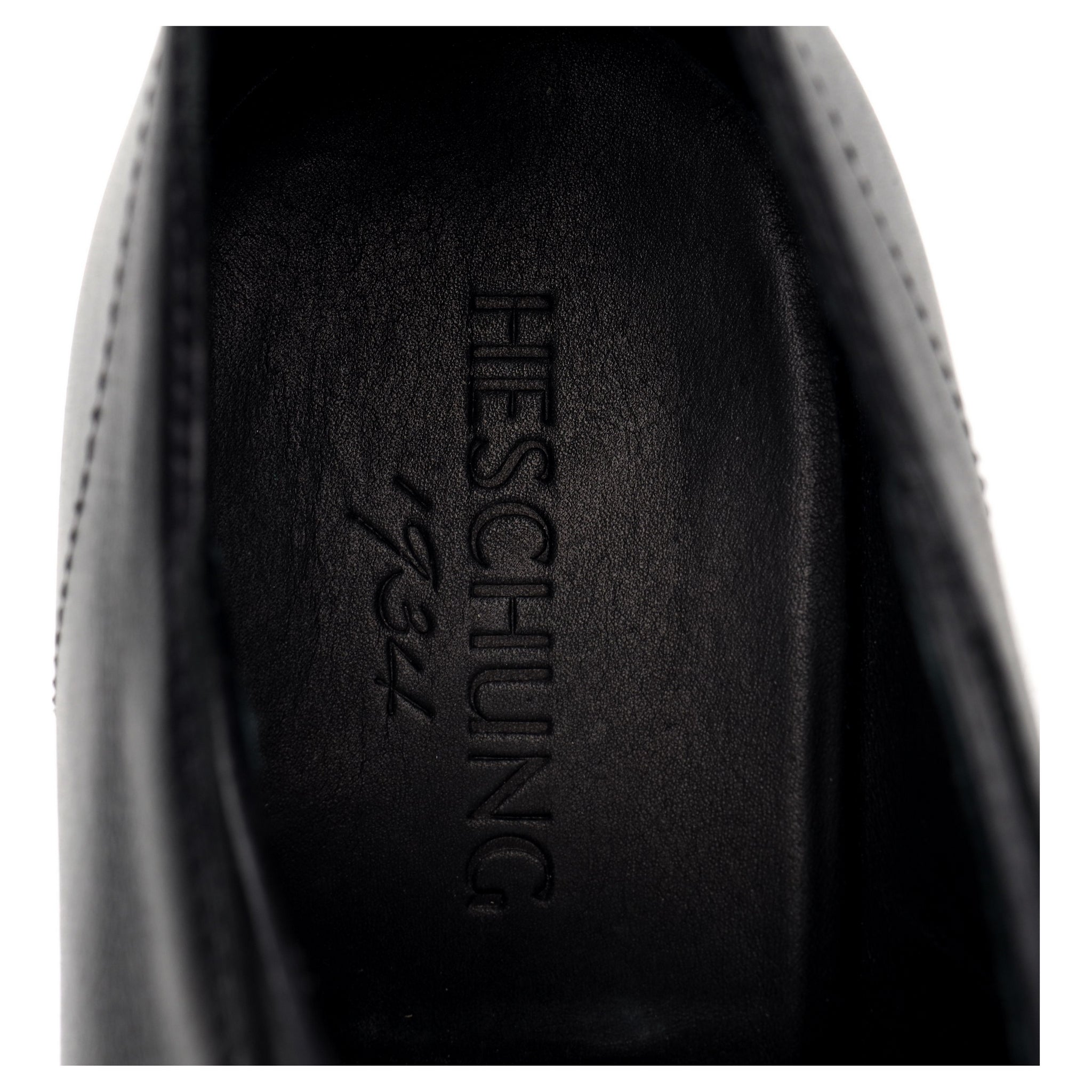 Heschung Salvia derbies femme cuir noir pointure UK 8