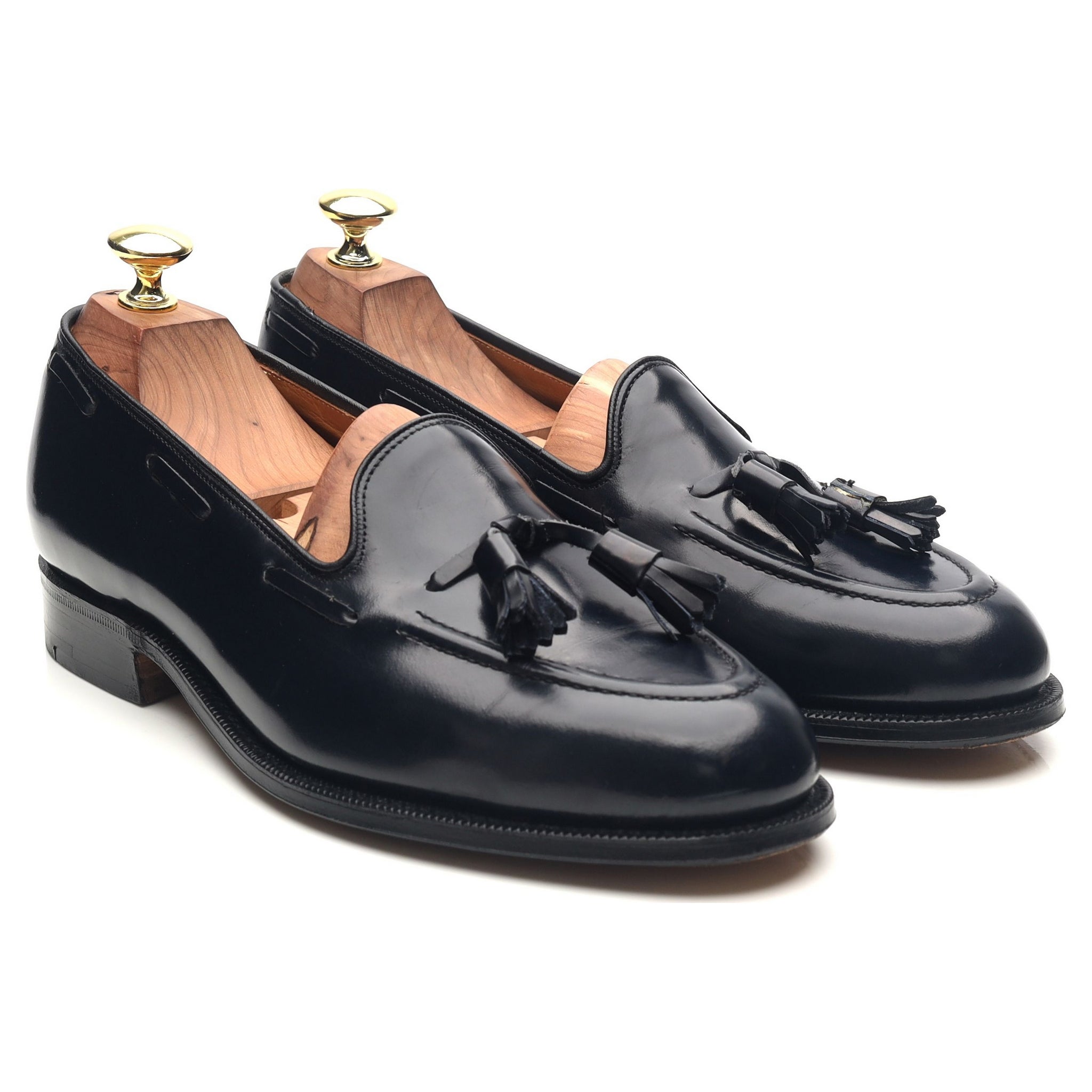 Church's Keats II mocassins cuir bleu UK 7.5