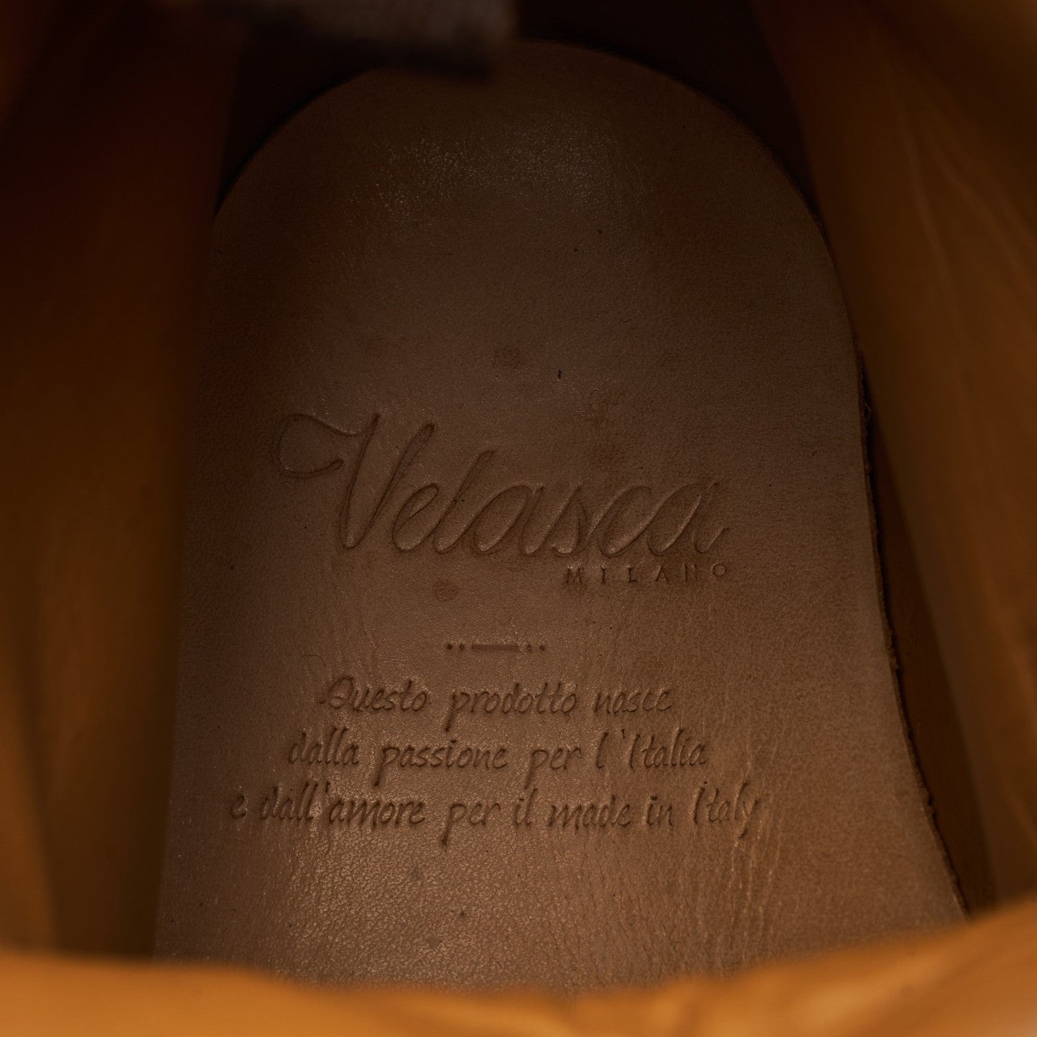 Velasca Milano Giasee bottines UK 6.5 cuir marron derby