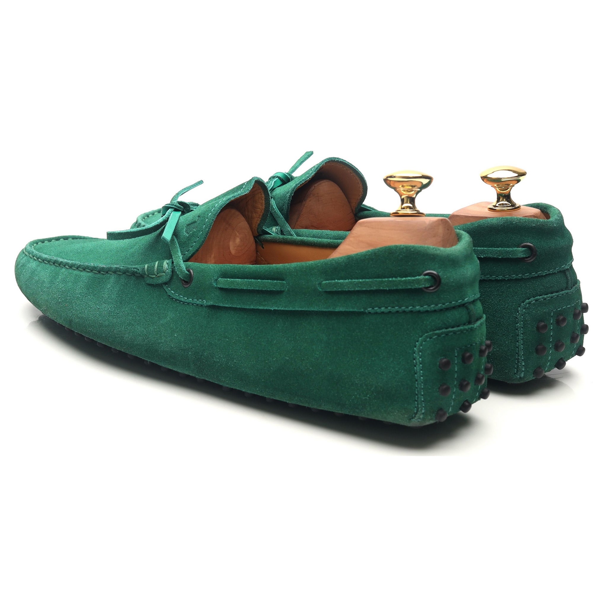 Tod's Gommino mocassins daim vert pointure UK 10