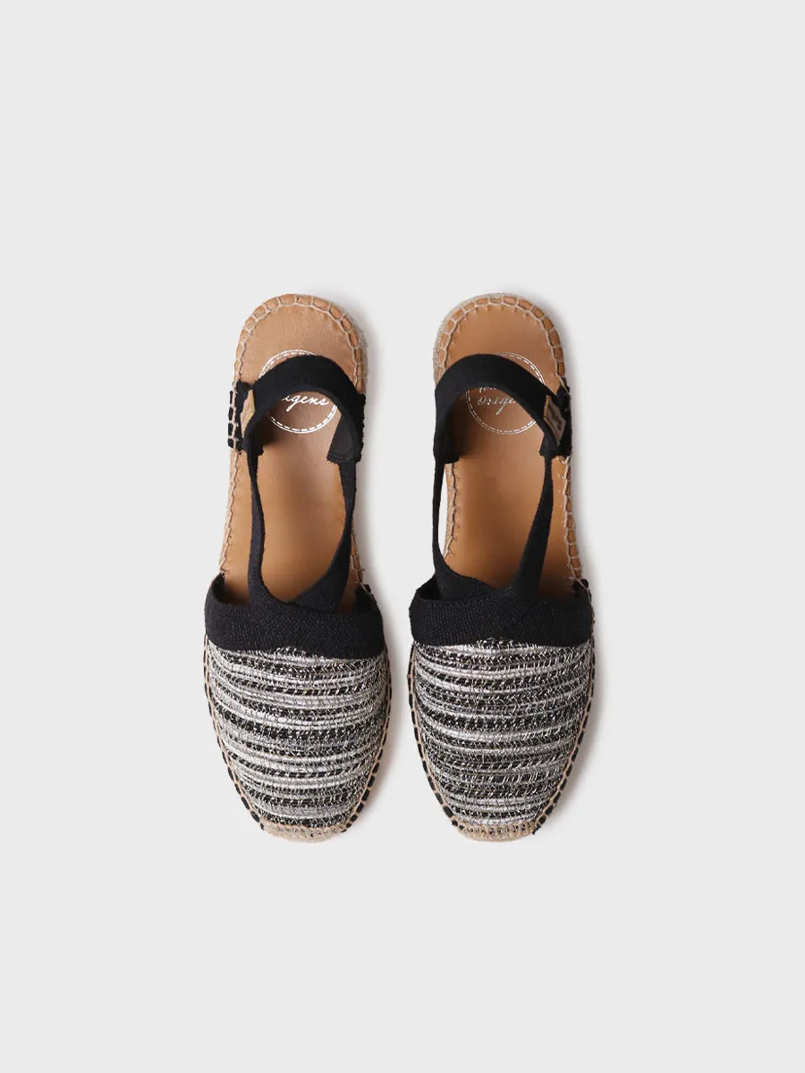 Toni Pons Terra-CL espadrilles tissu multicolore noir