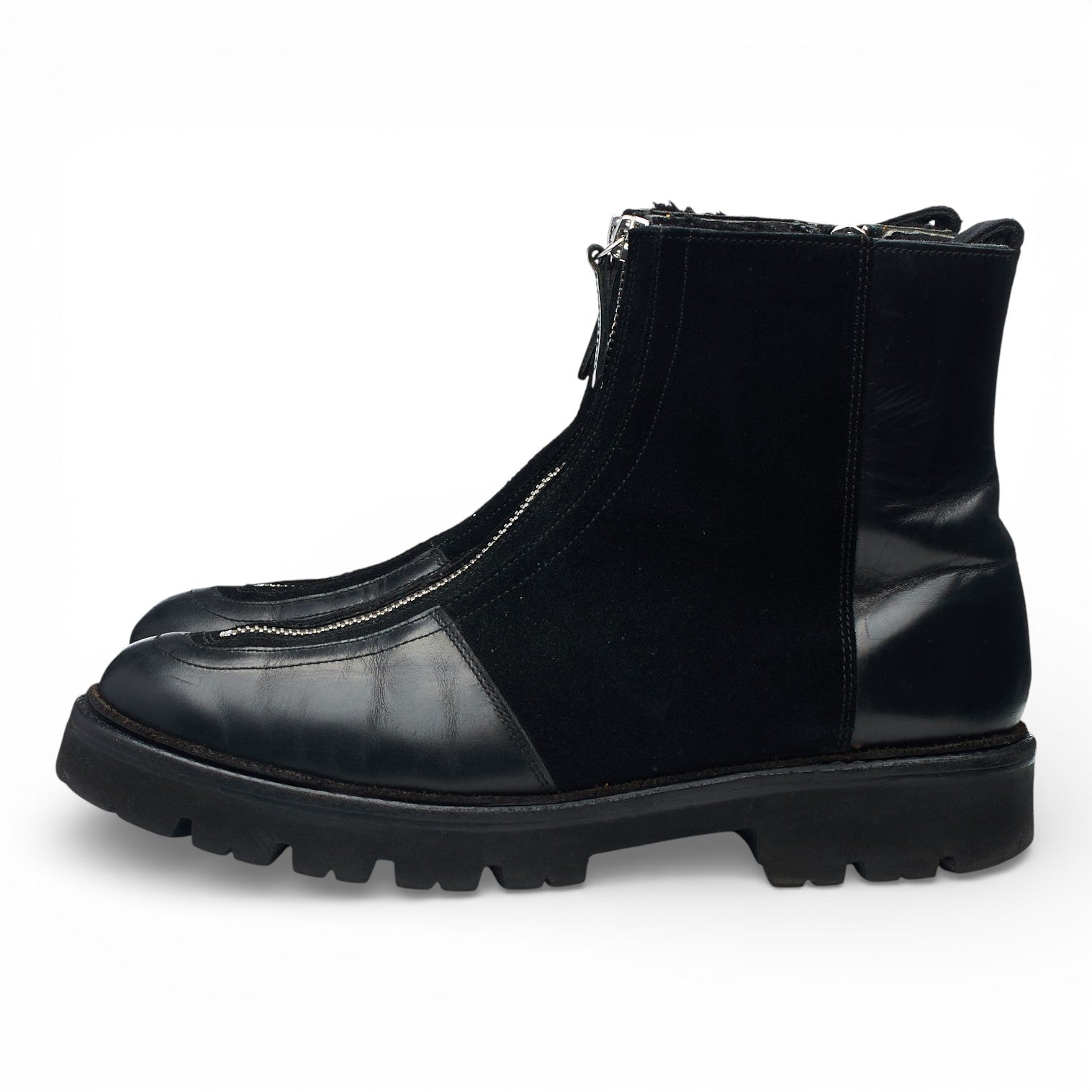 Grenson Zadie bottines cuir noir zip UK 7