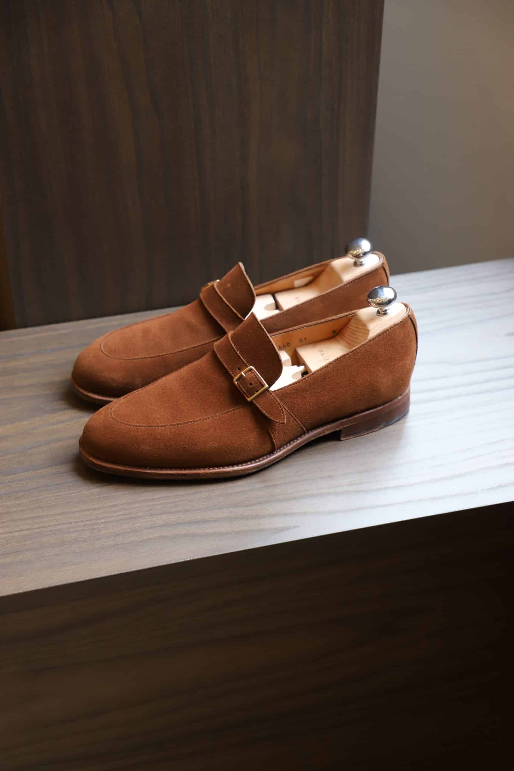 Malfroid Villalys Superleggera mocassins suède boucle