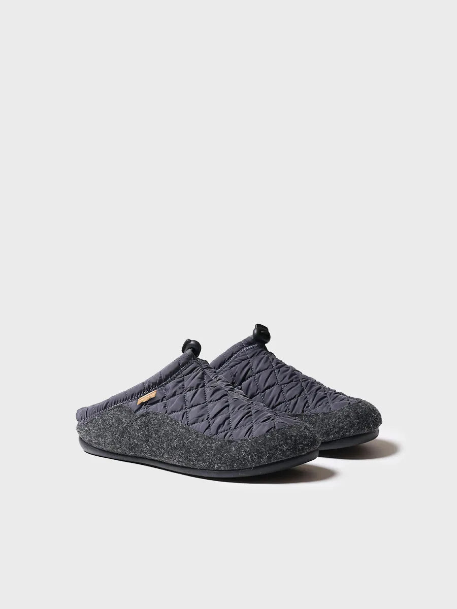 Toni Pons Nadir-UM chaussons homme gris feutrine
