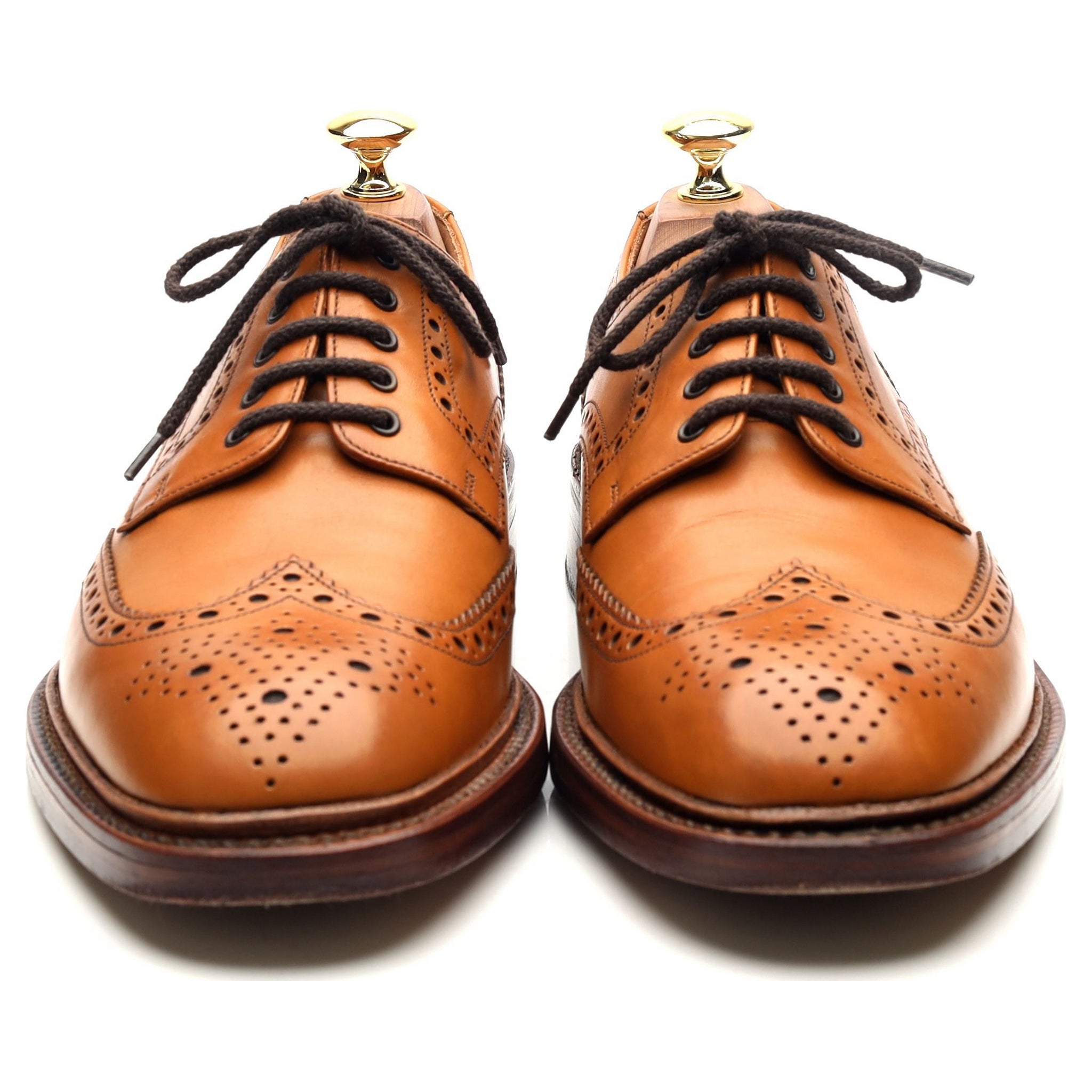 Loake Chester 2 derby cuir marron pointure UK 8