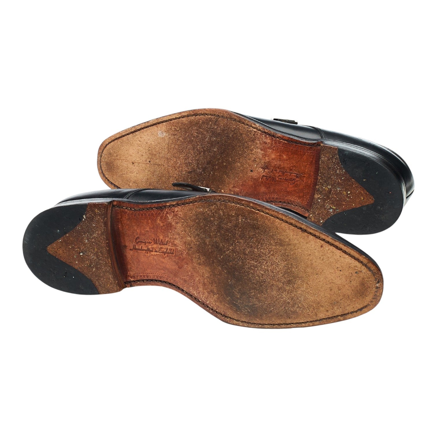 Loake 1880 Medway monk noir pointure UK 6.5 cuir