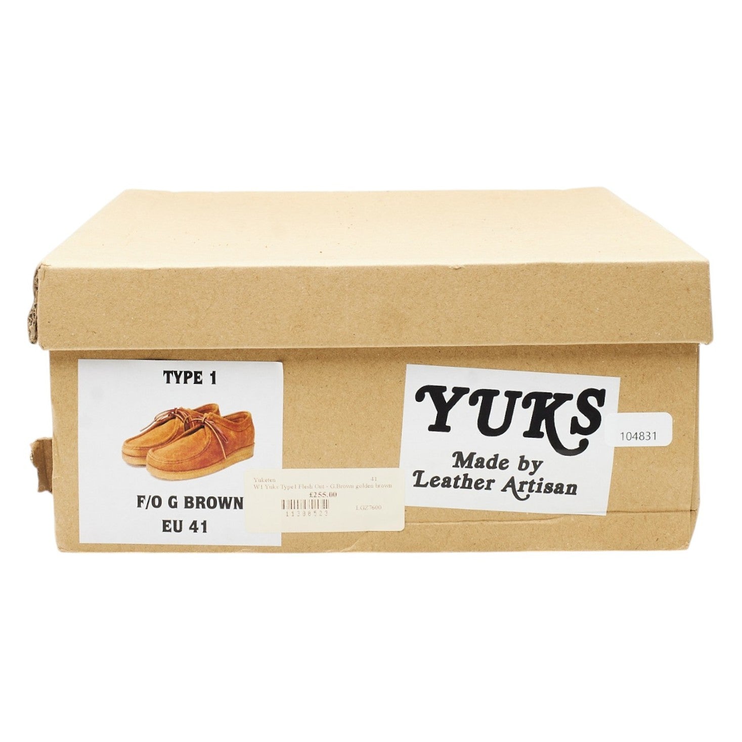 Yuketen Yuks Type 1 Derby suède marron pointure UK 7