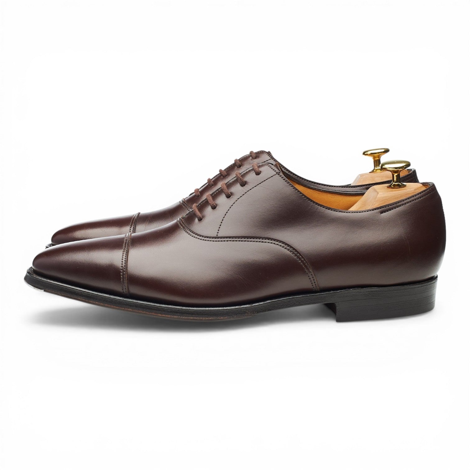 John Lobb Kennet richelieu cuir marron pointure 9 UK
