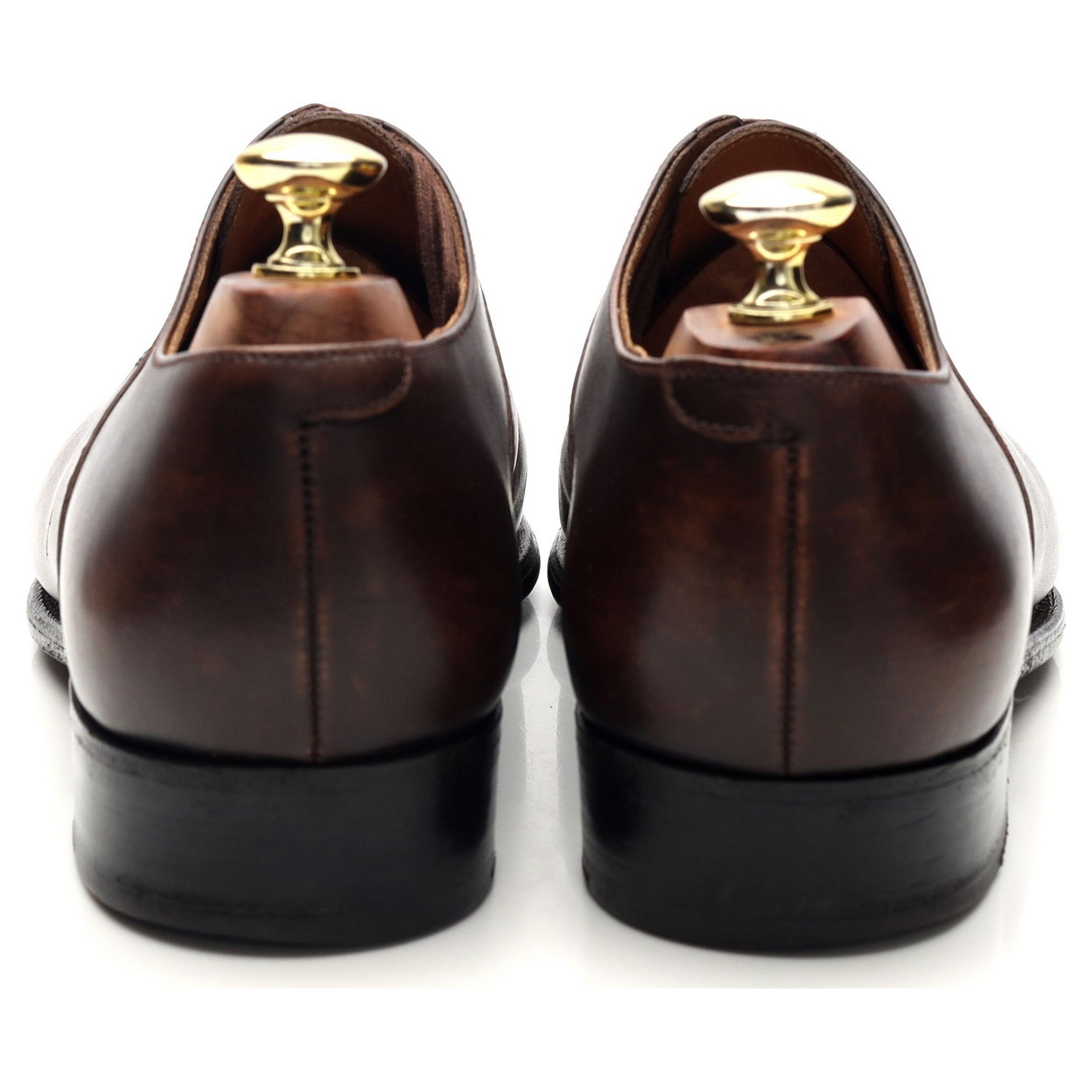 J.M. Weston 7 Oeillets richelieu marron 7,5 cuir