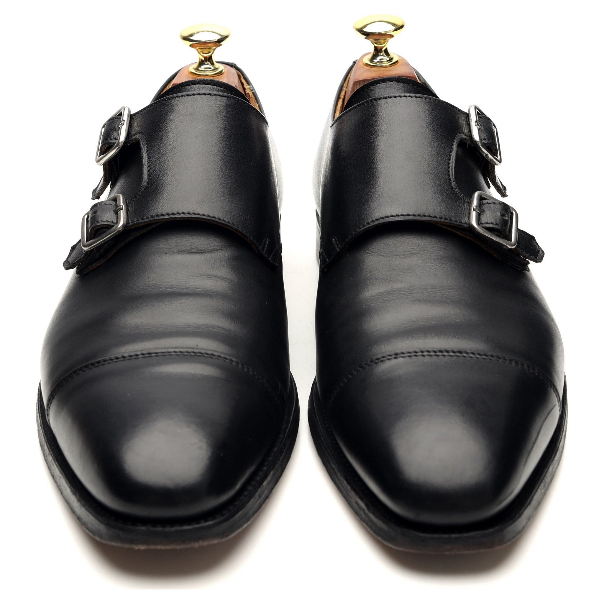 Crockett & Jones Lowndes Monk cuir noir UK 7