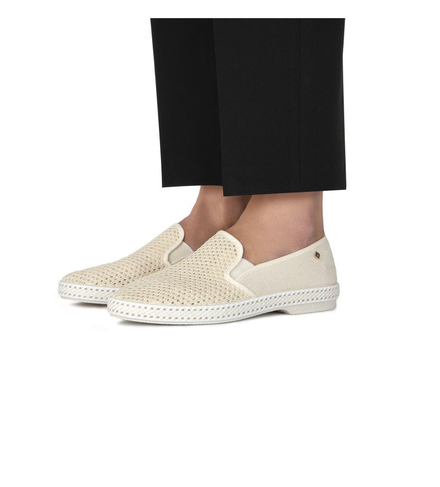 Rivieras Classic Toile Filet espadrilles beige