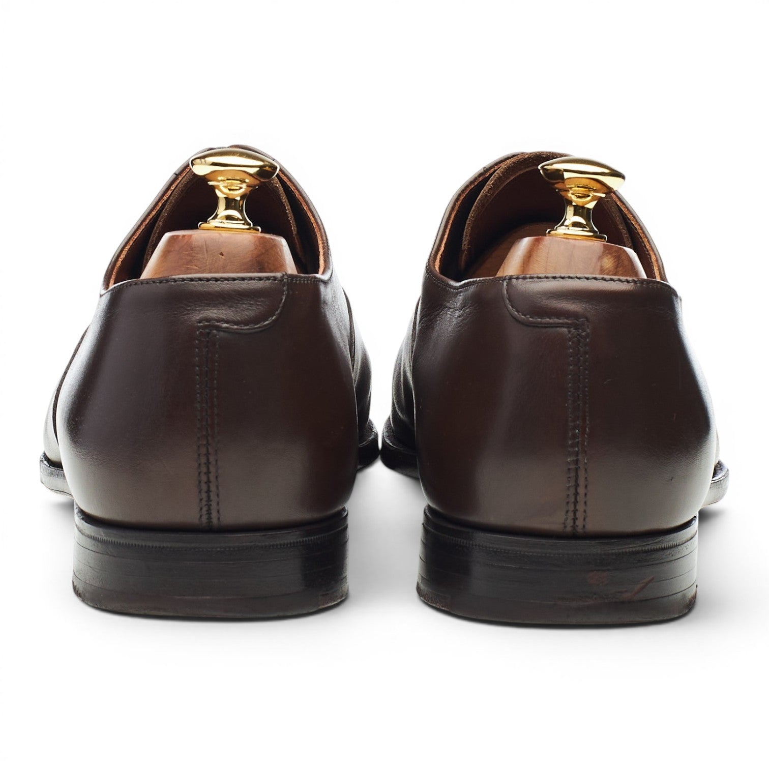 George Cleverley Harry oxford cuir marron UK 10