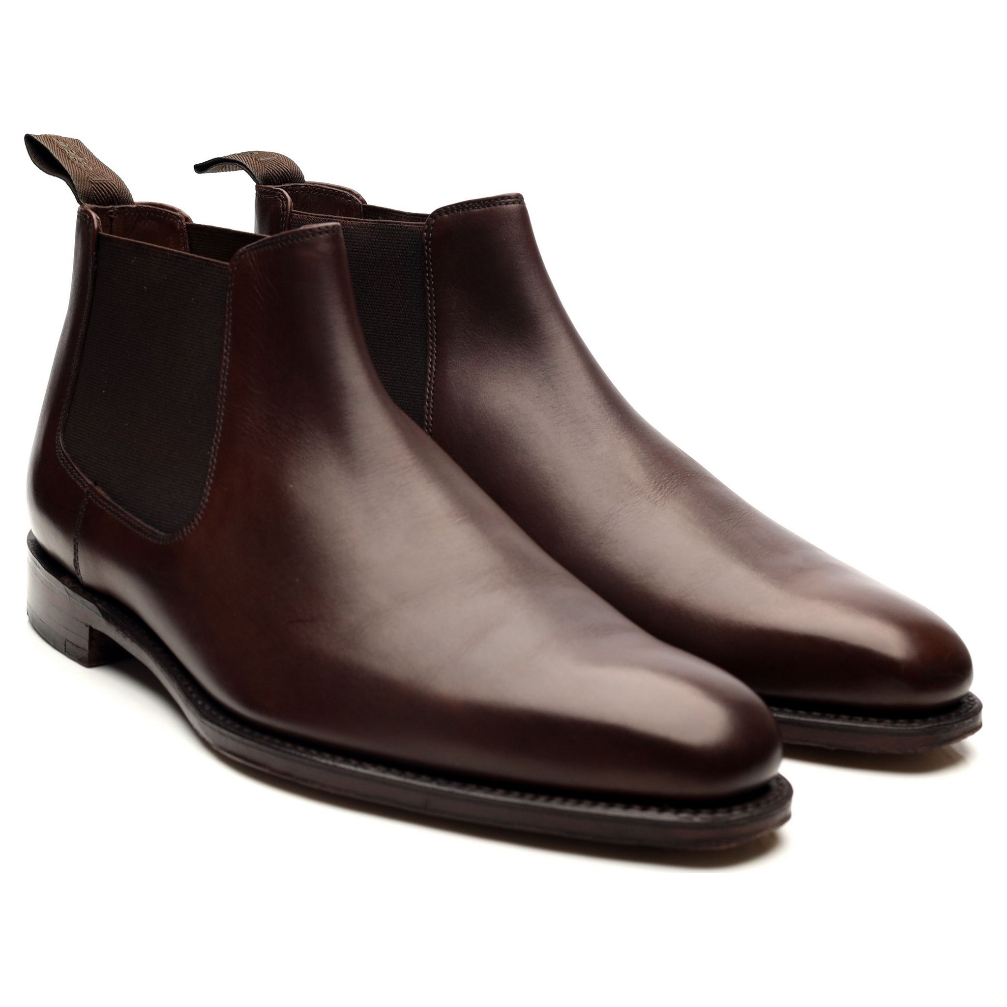 Loake 1880 Nene bottines chelsea cuir marron UK 9